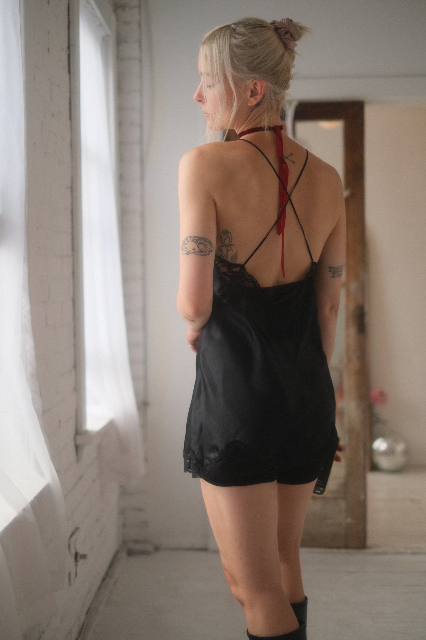 1990s Cross Back Slip