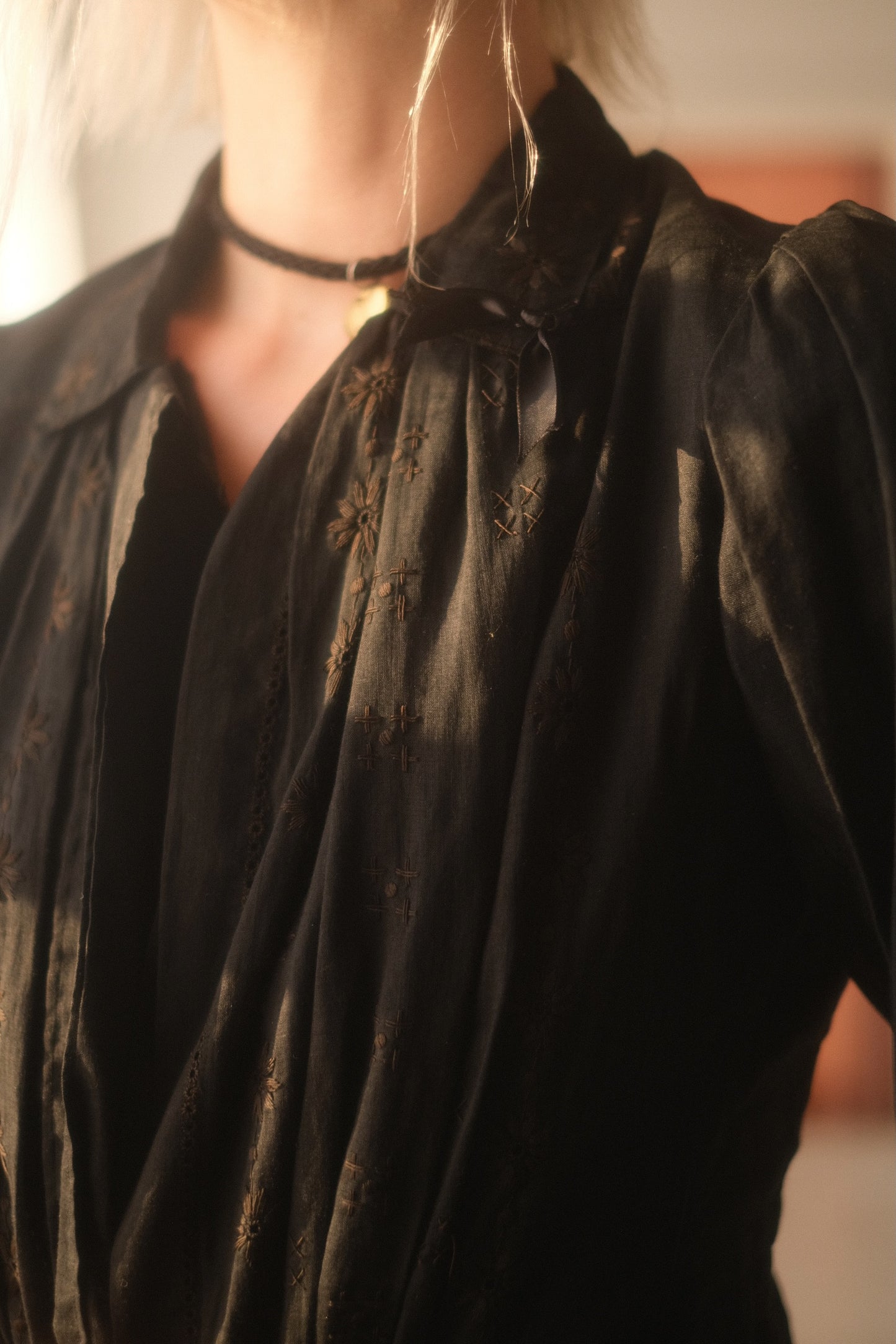 1900s Mourning Top