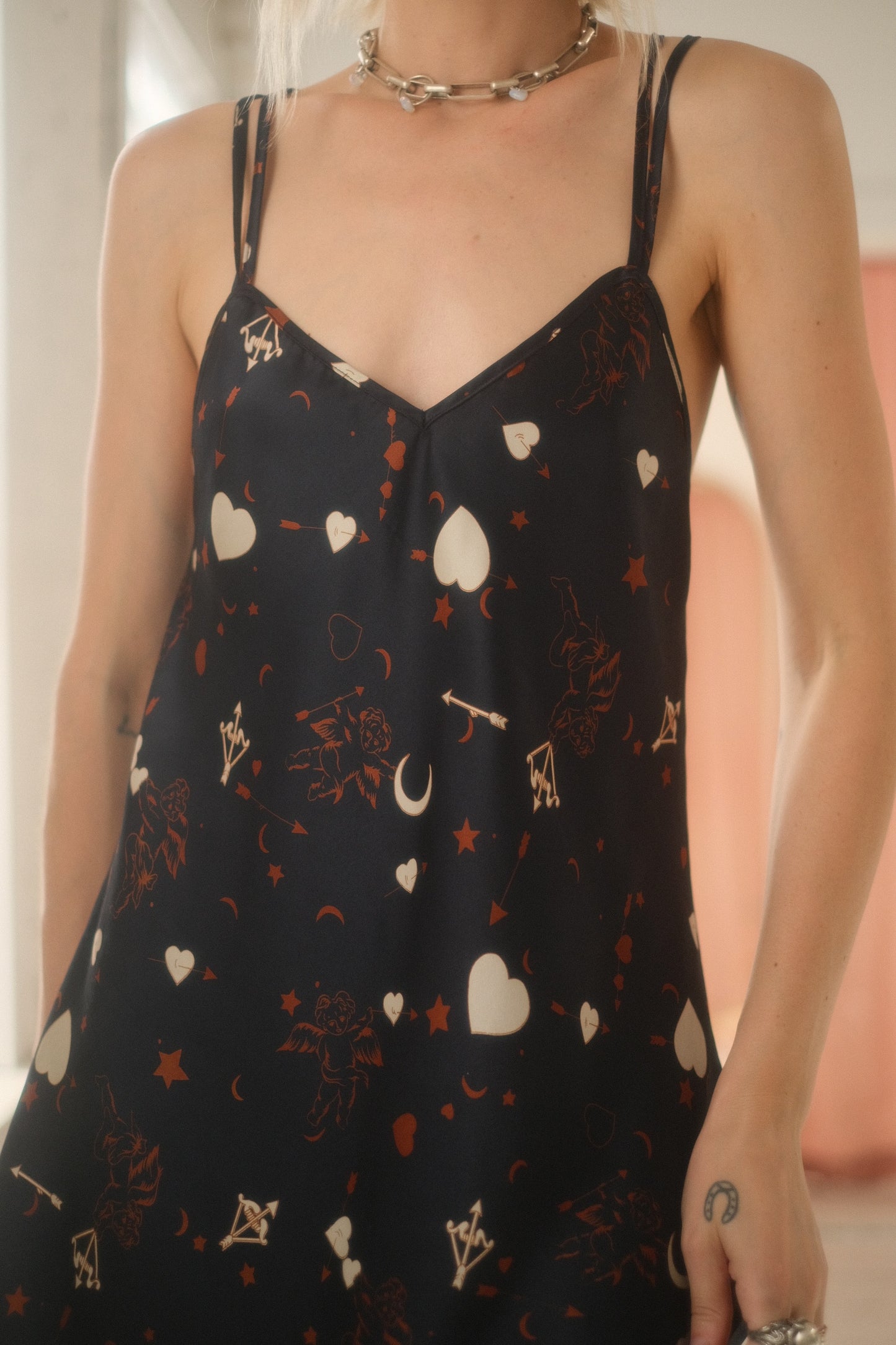 1990s Cherub Slip Dress