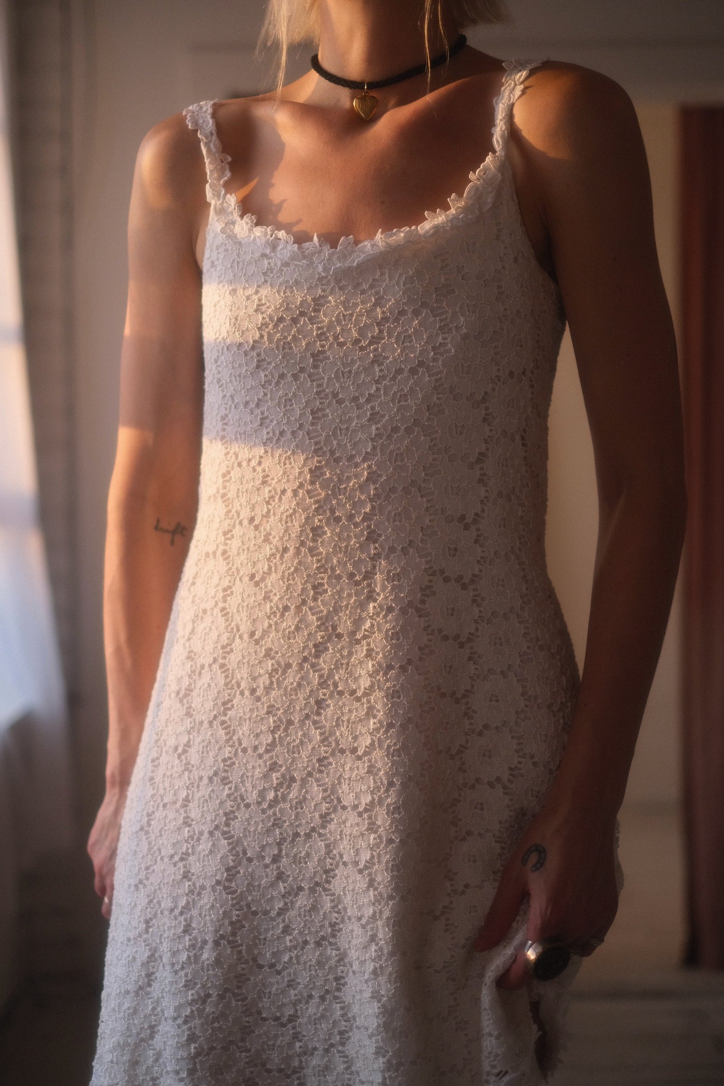 1990s Magnolia Lace Mini