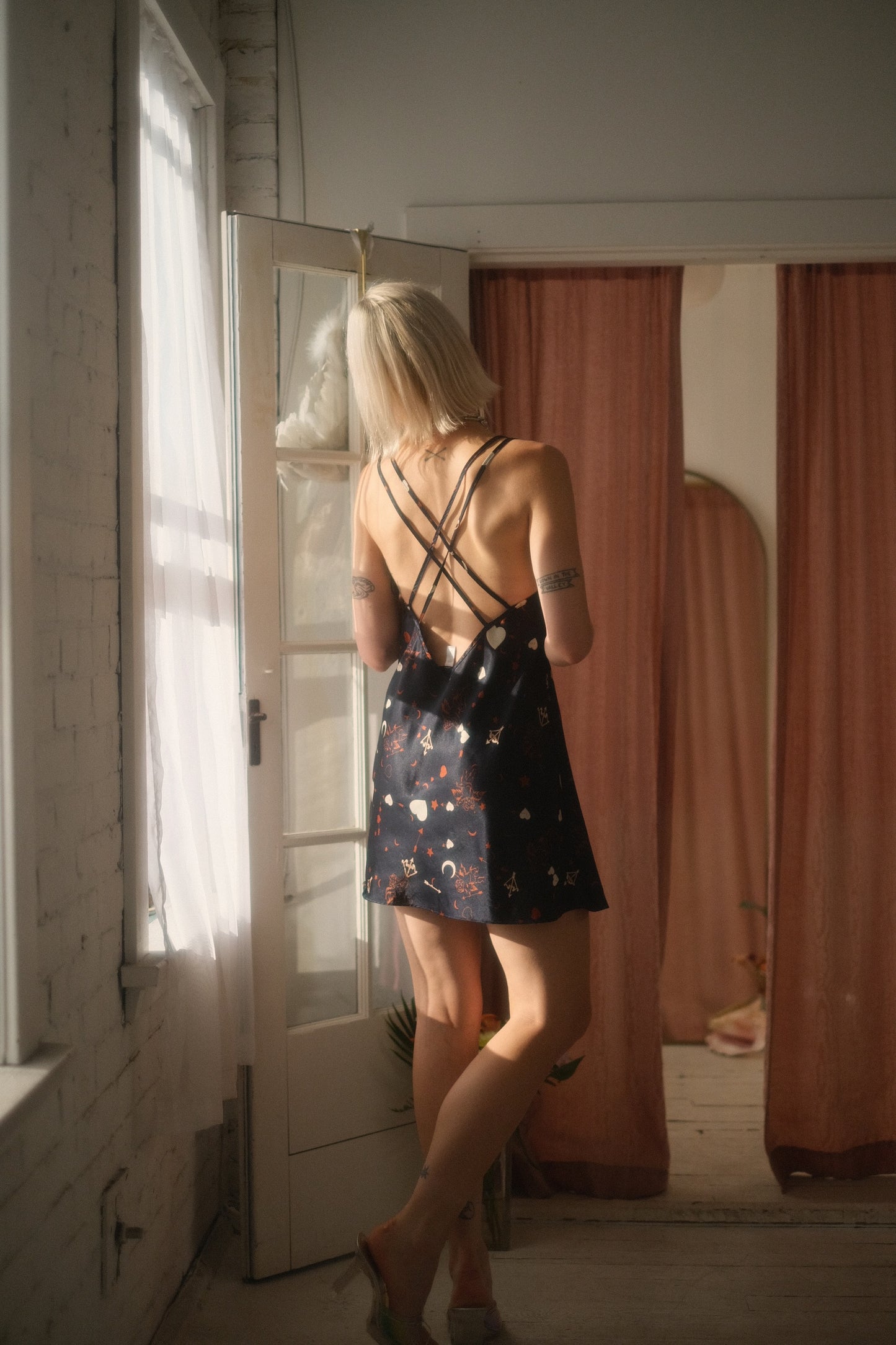 1990s Cherub Slip Dress