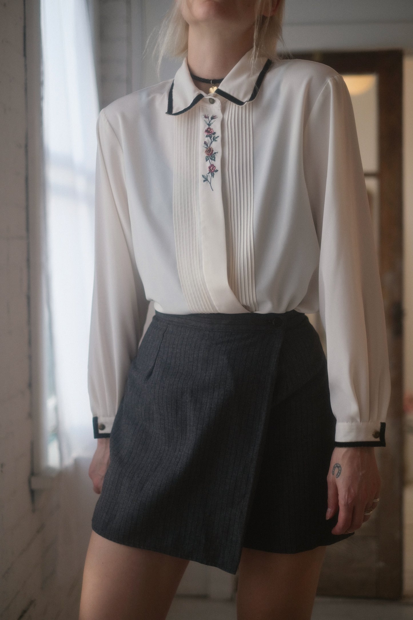 1980s Fleur Blouse