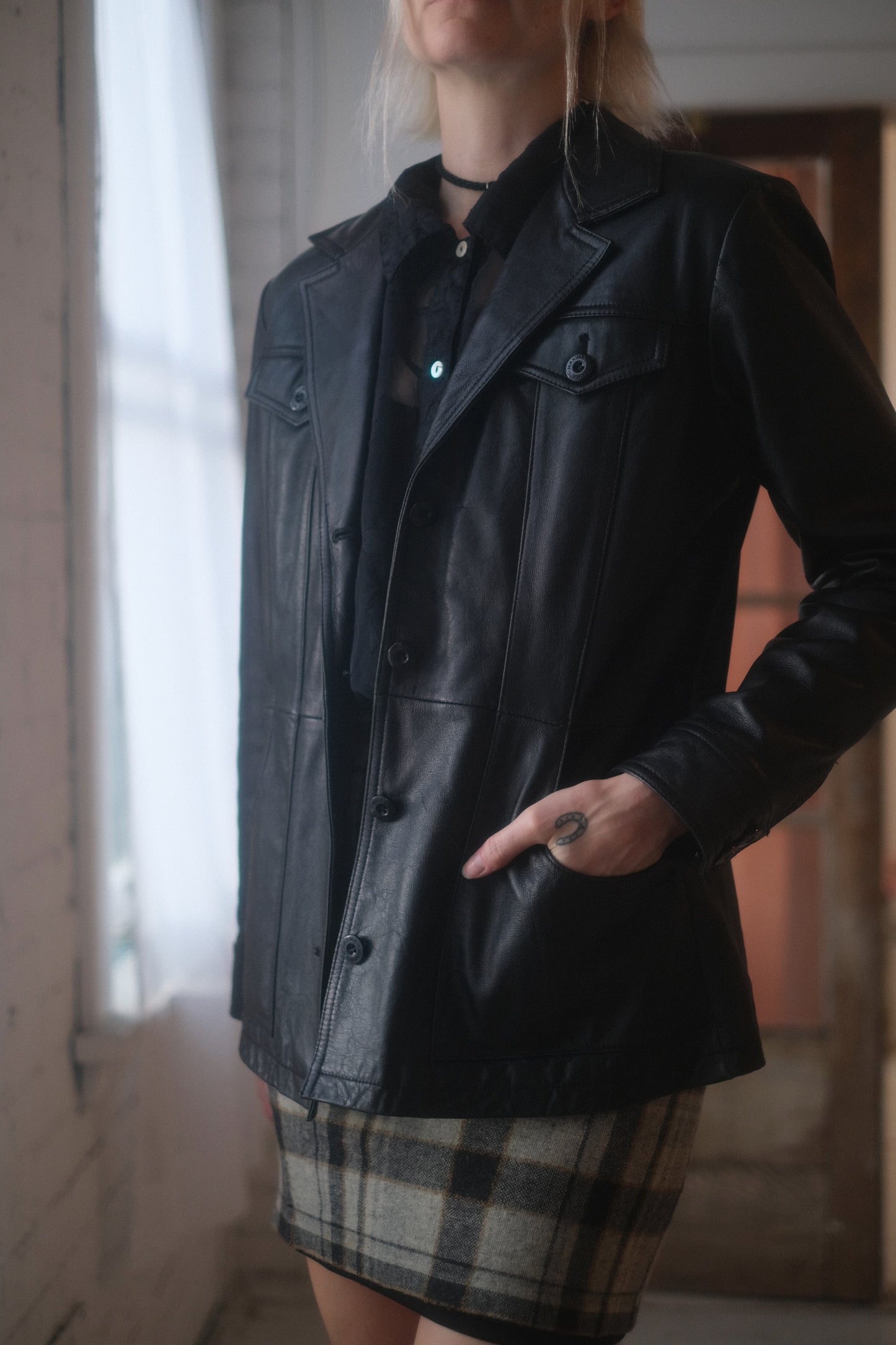 2000s Leather Jacket