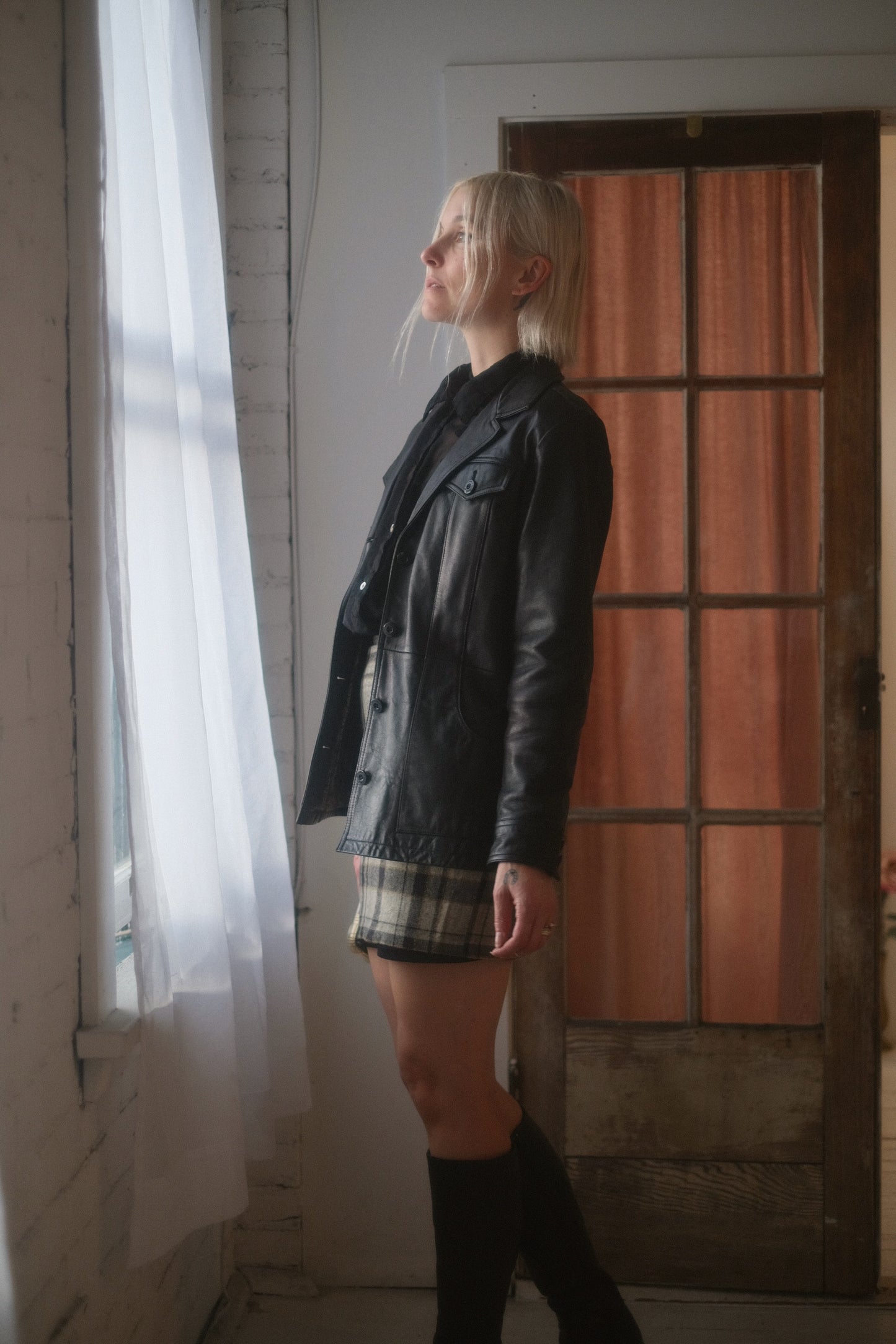 2000s Leather Jacket