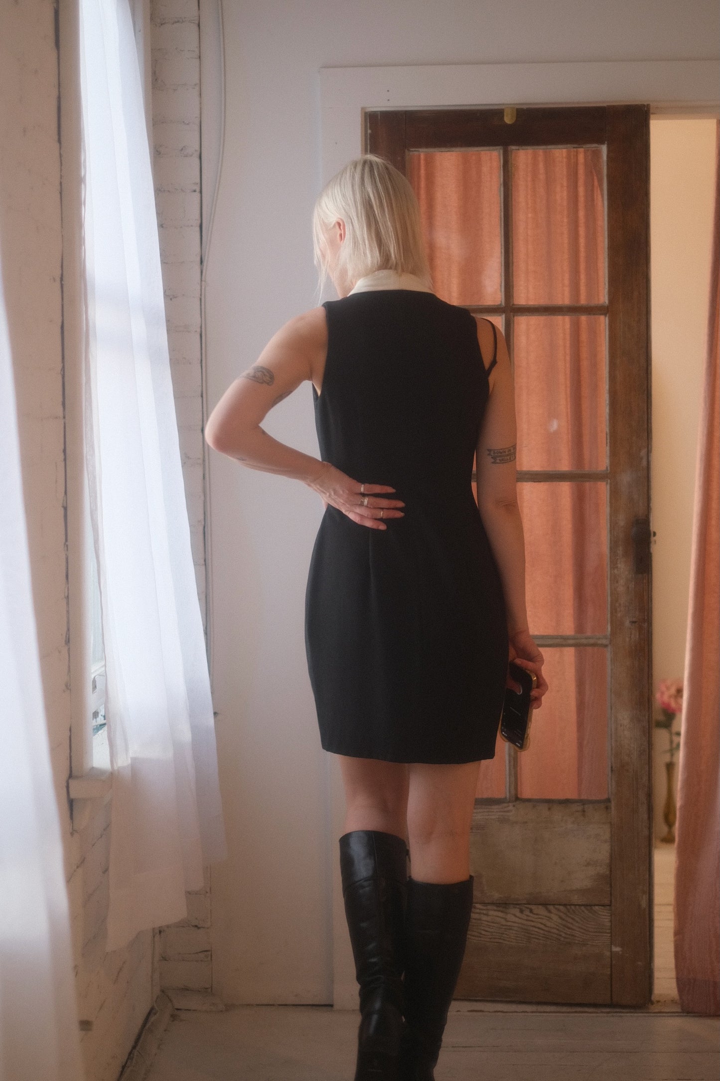 1980s Waistcoat Dress