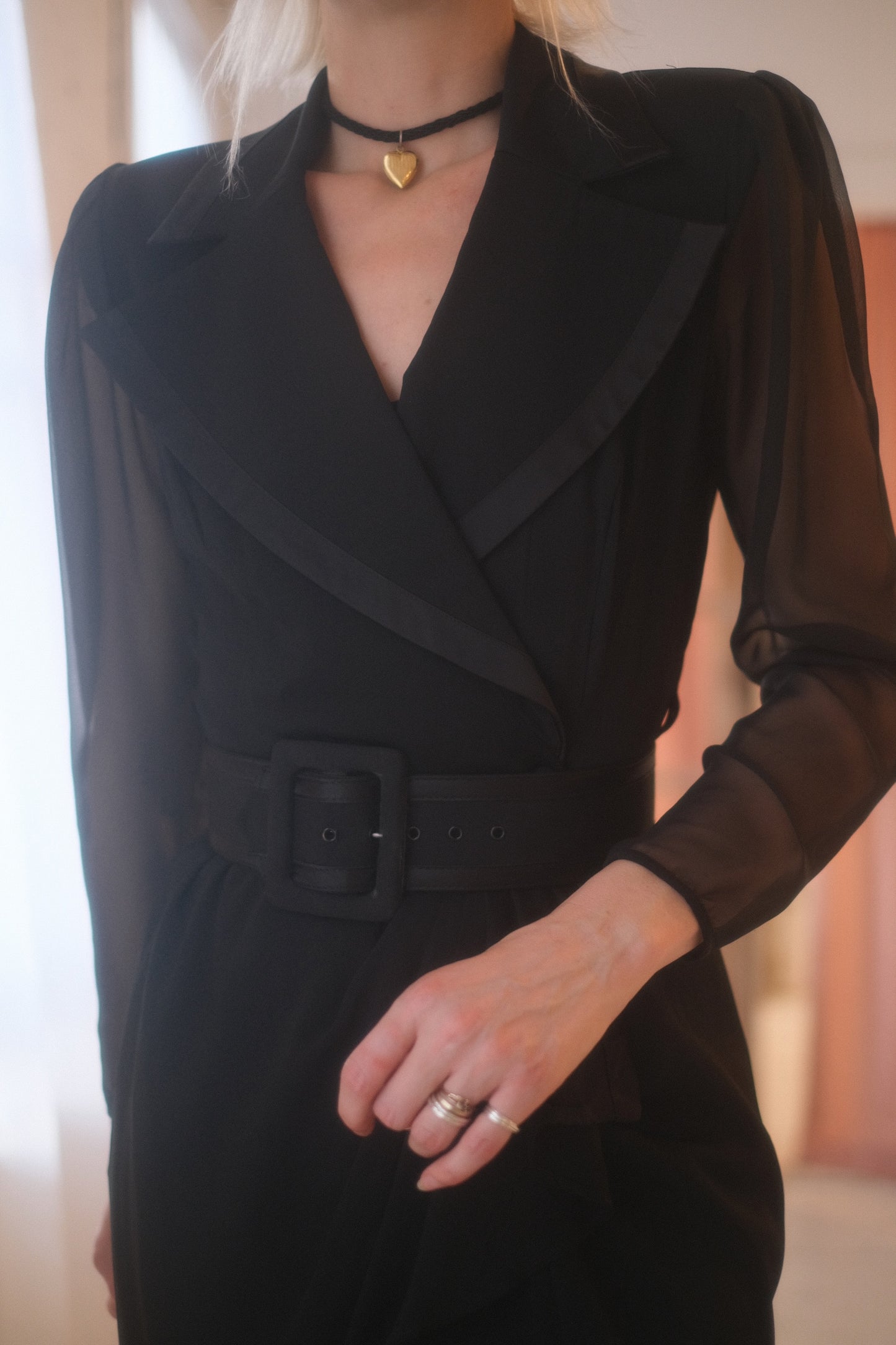 1980s Blazer Dress
