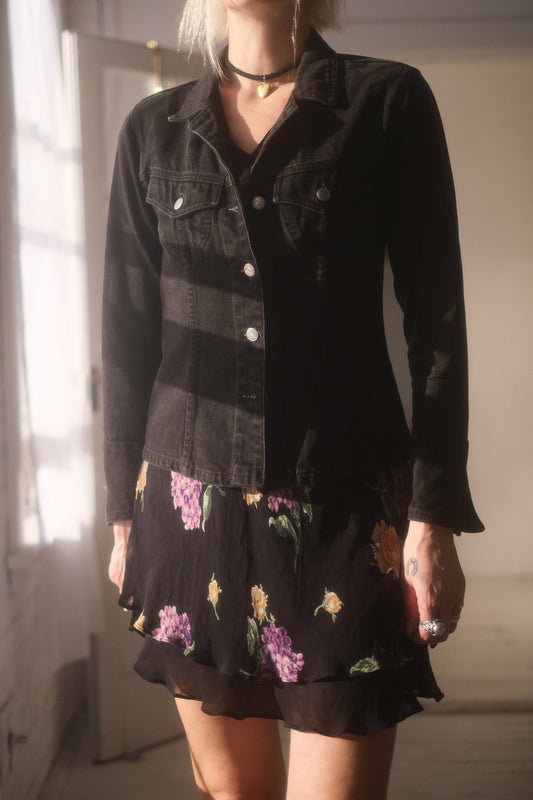 1980s Denim Shirt Jacket