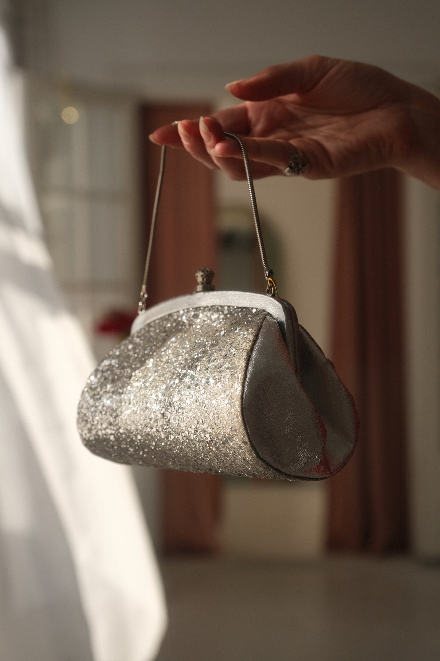 1950s Glitter Purse