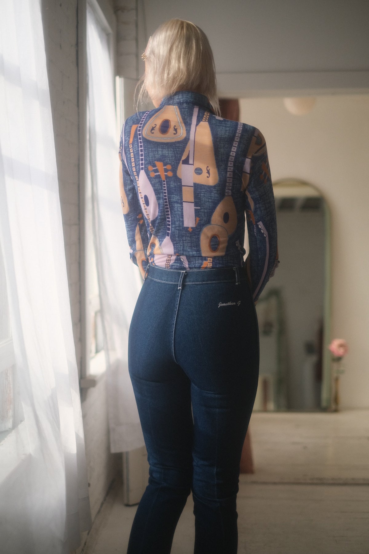 1980s Dark Denim Jeans