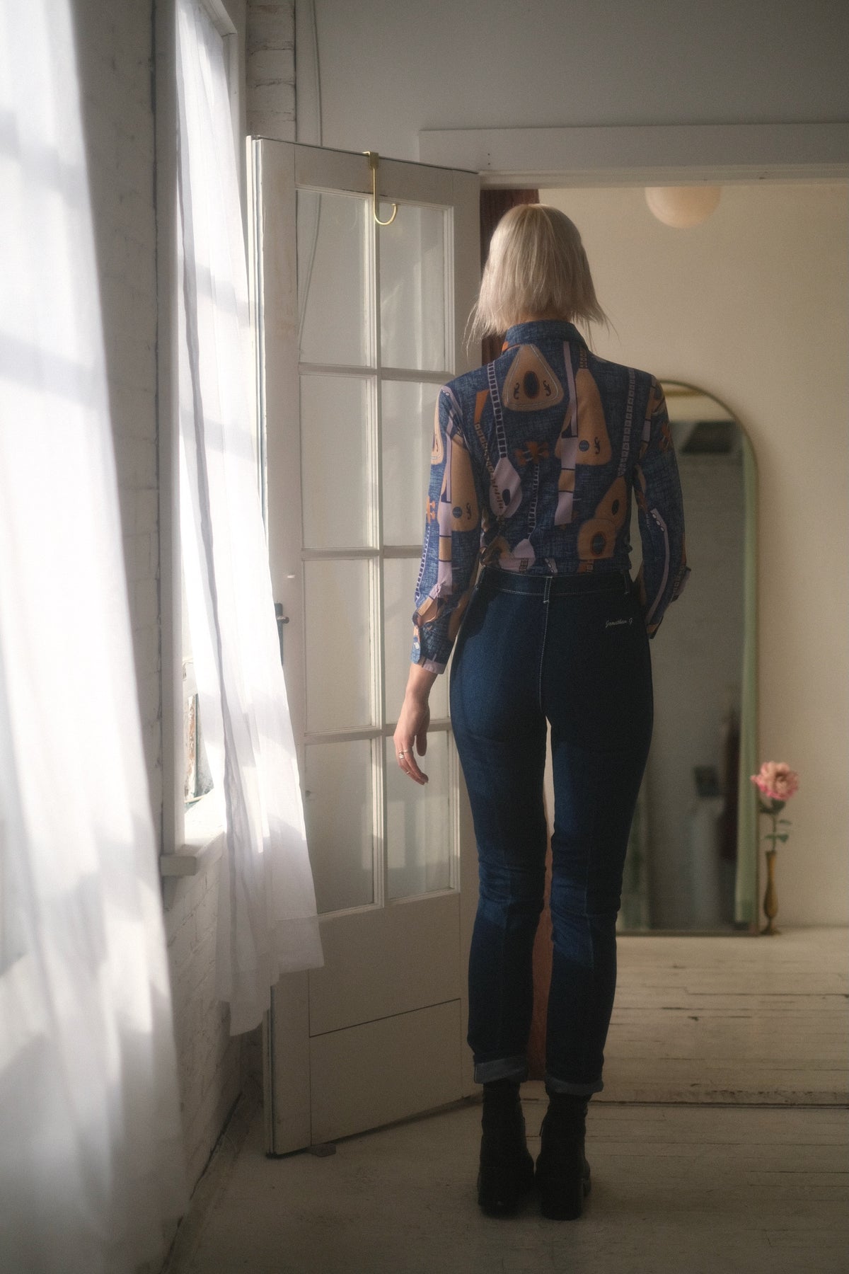 1980s Dark Denim Jeans