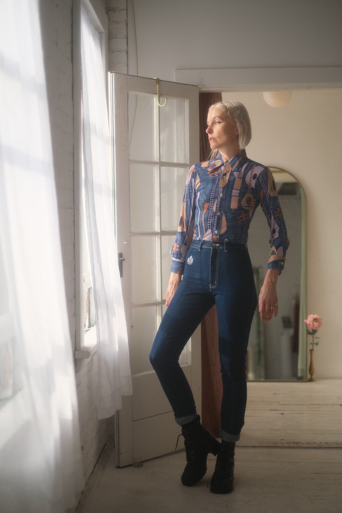 1980s Dark Denim Jeans