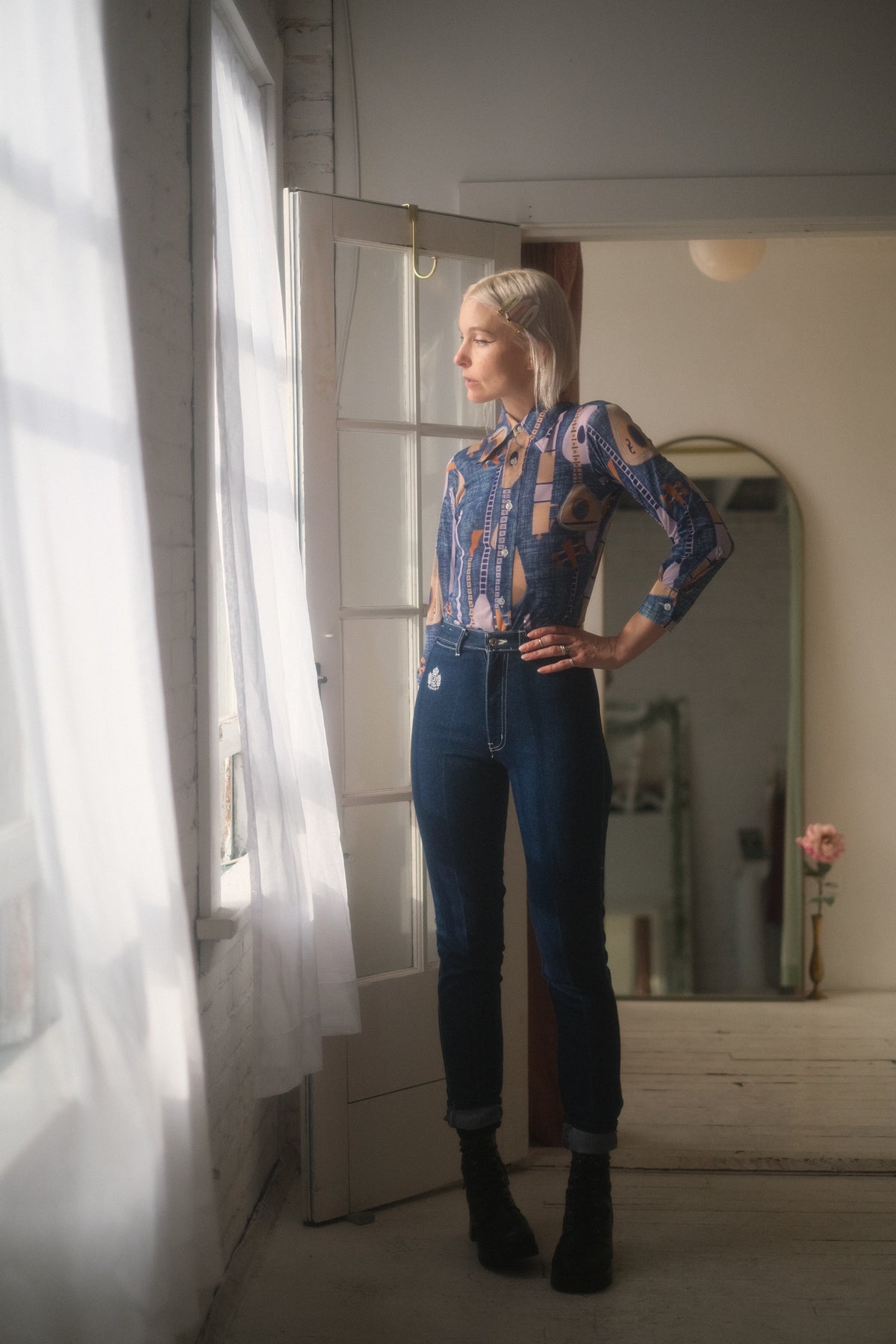 1980s Dark Denim Jeans