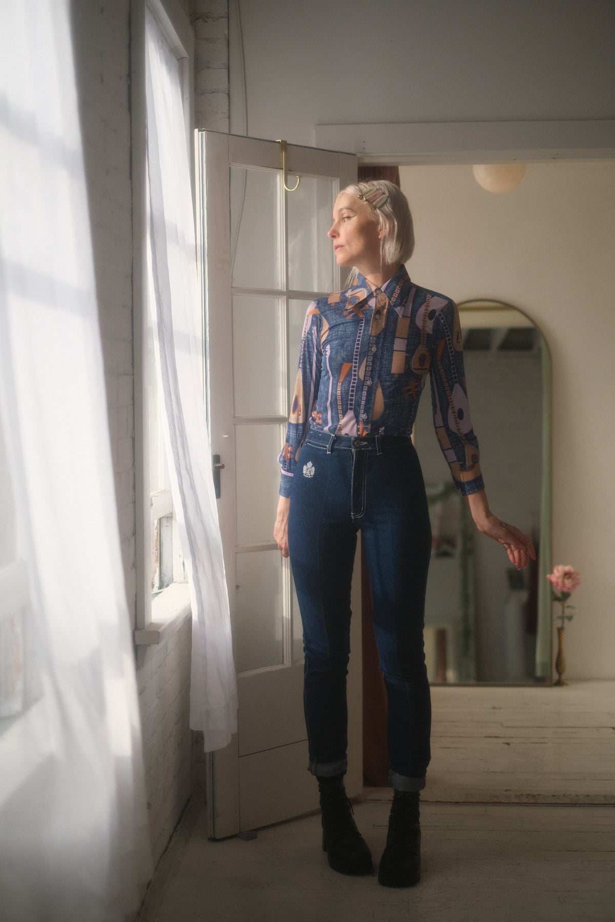 1980s Dark Denim Jeans
