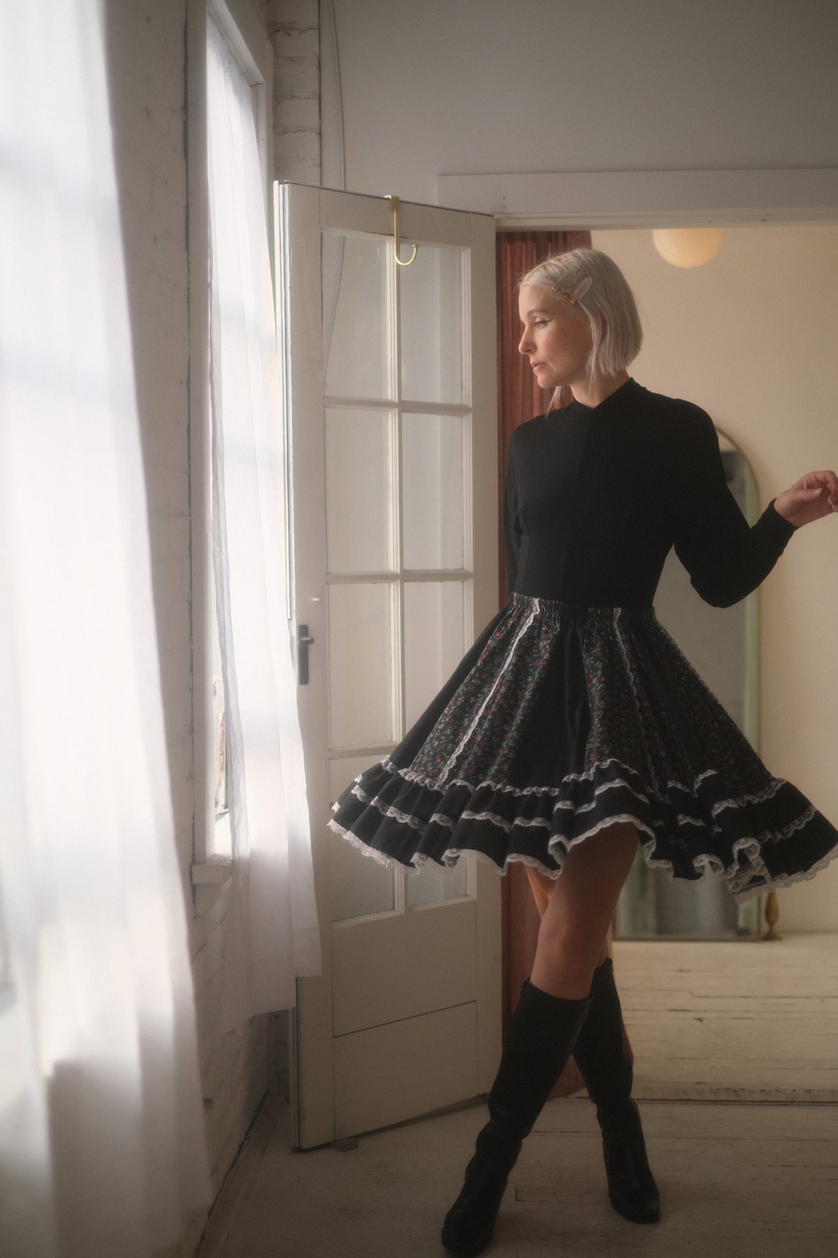 1980s Square Dance Skirt
