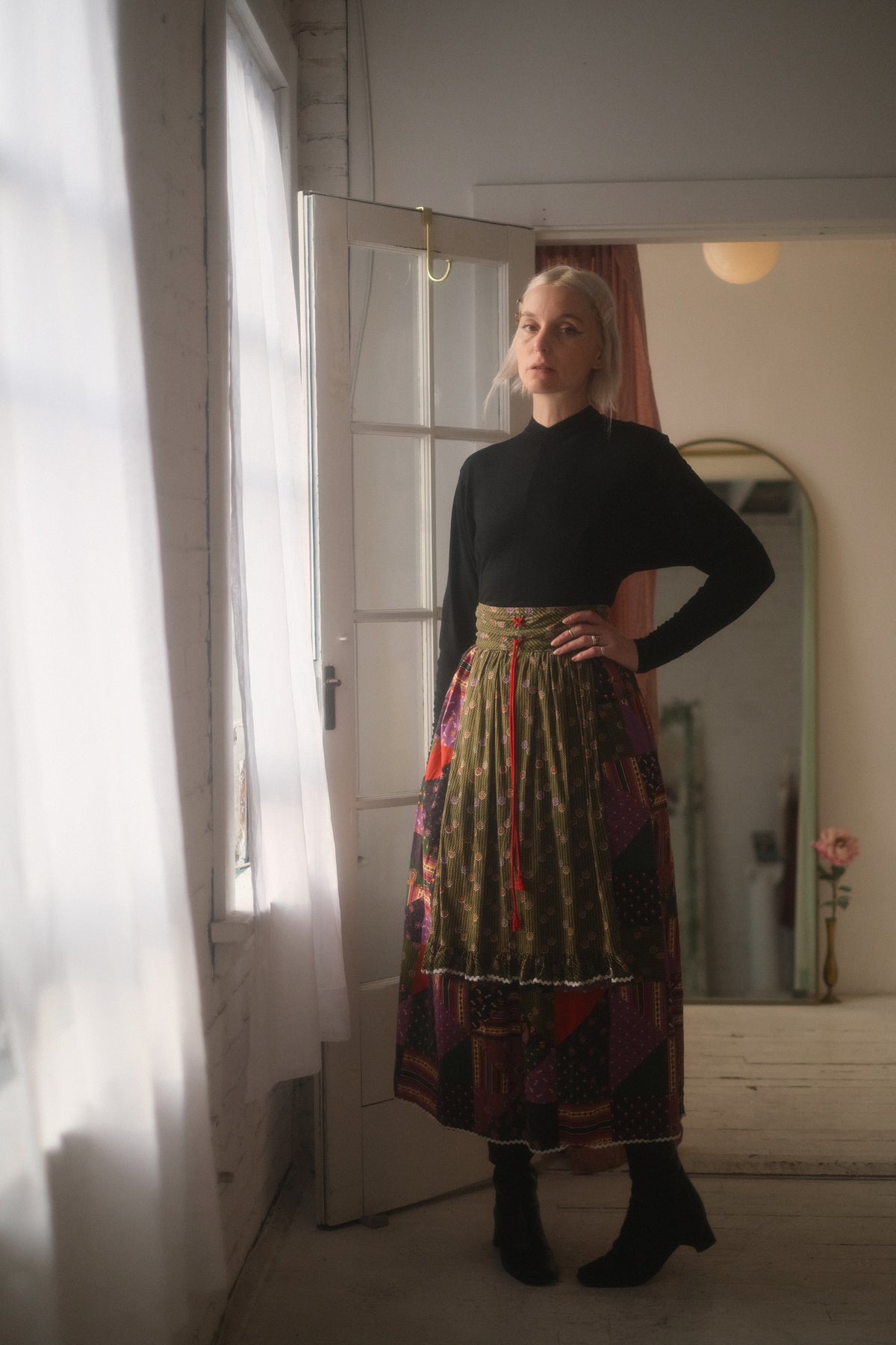 1960s Folk Art Skirt