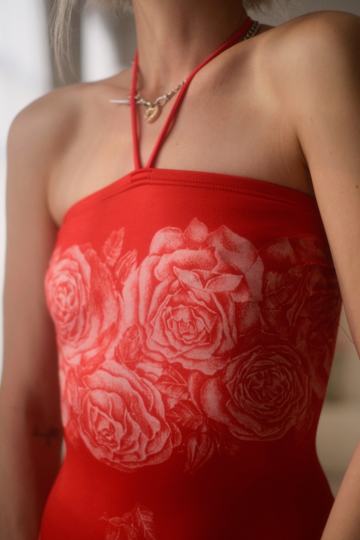 1970s Rose Swimsuit