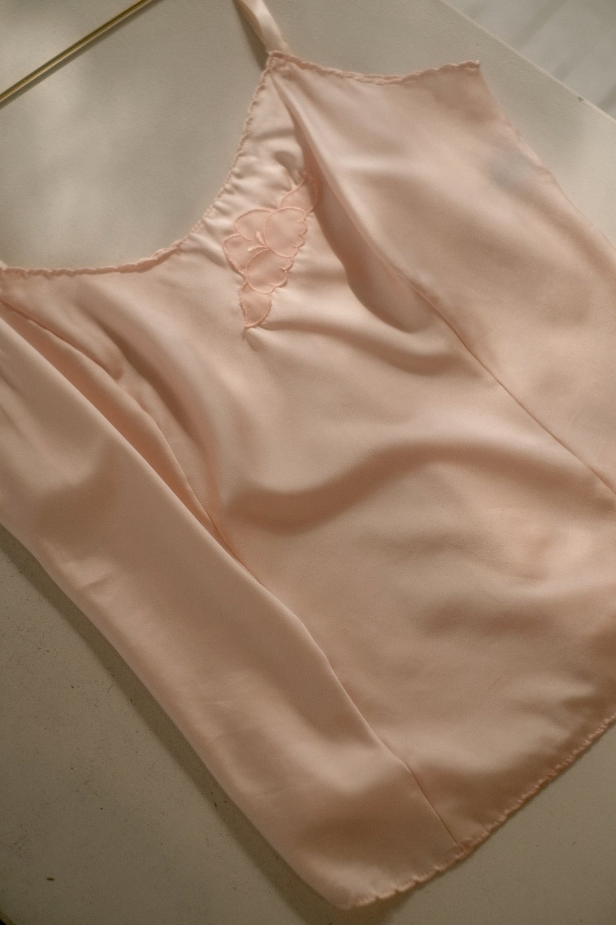1980s Petal Satin Cami