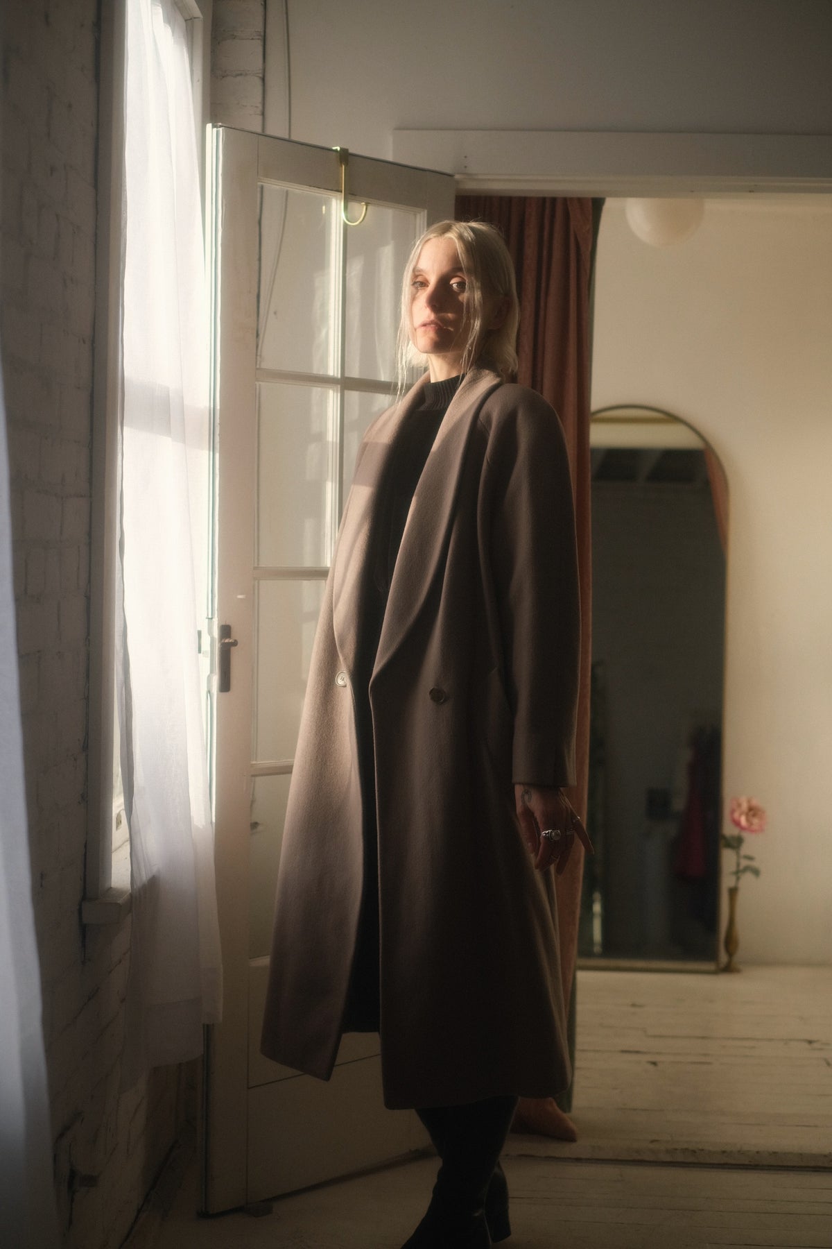 1980s Dove Overcoat