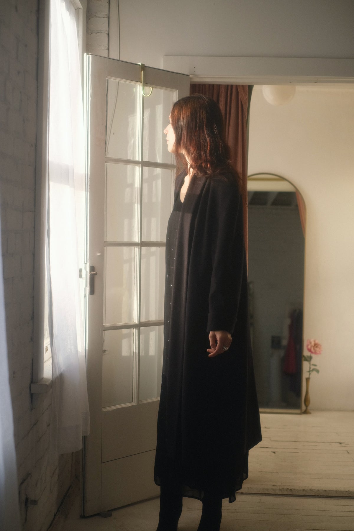 1980s Wool Lapel Overcoat