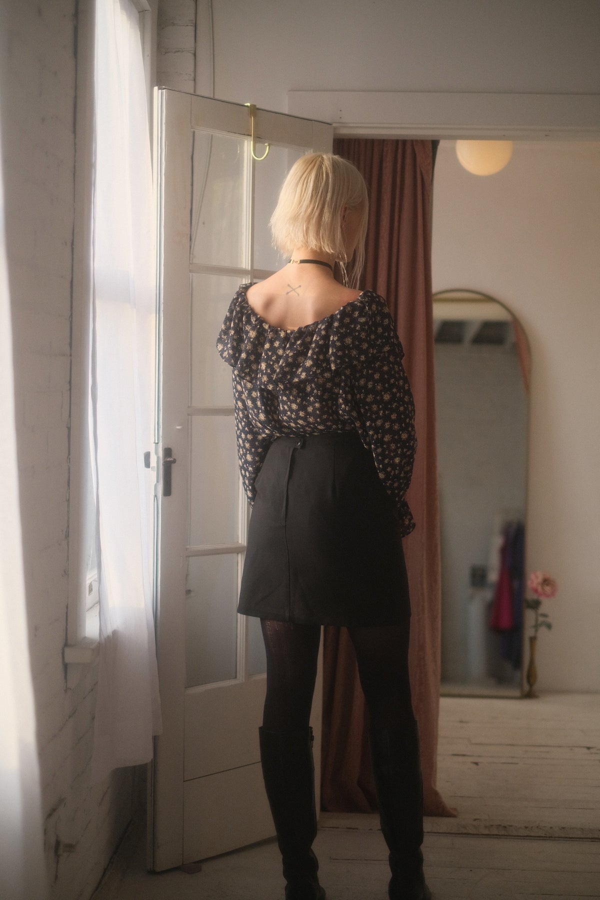 1990s Minimalist Mini Skirt 27