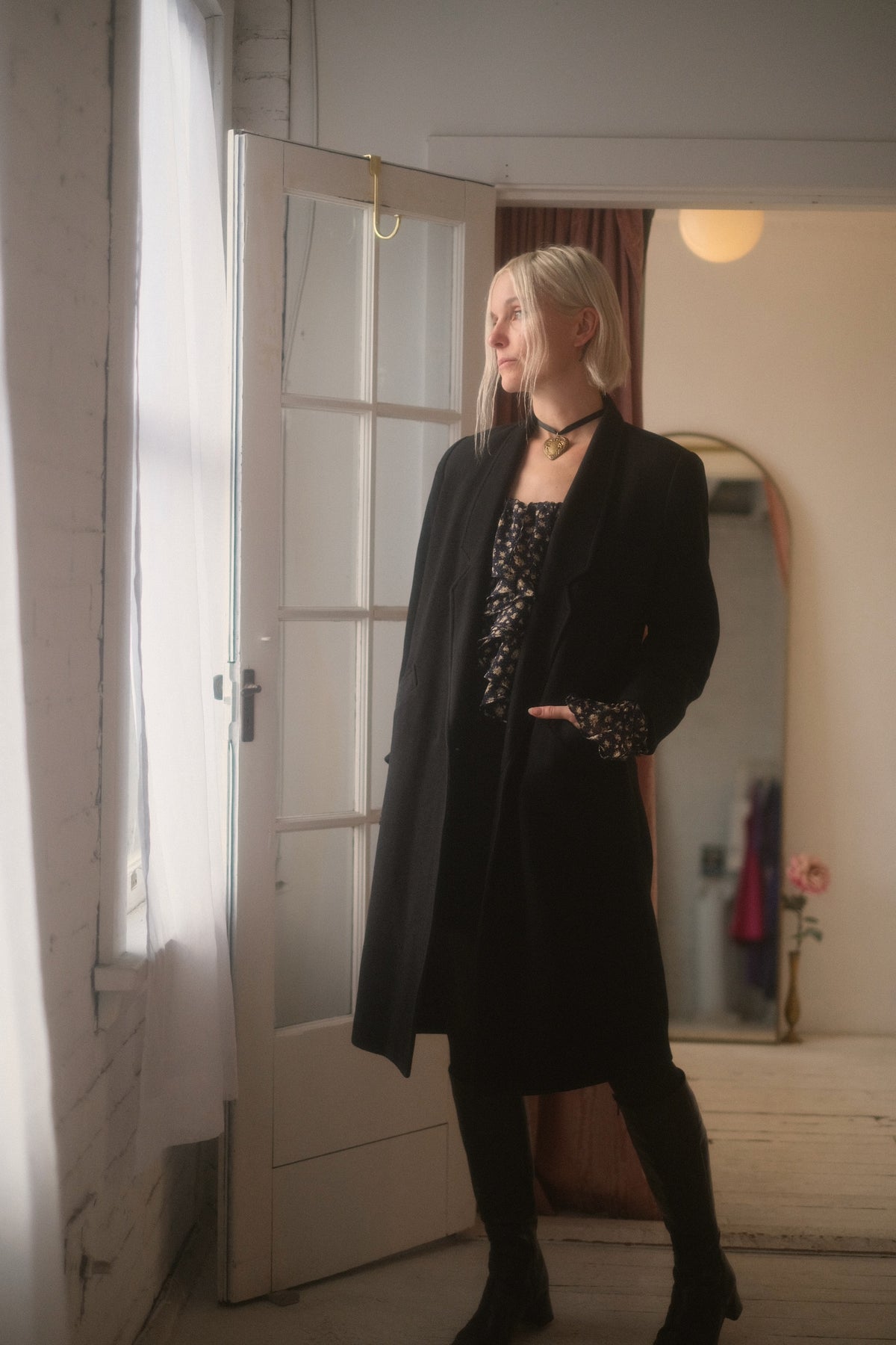1980s Suit Jacket Overcoat