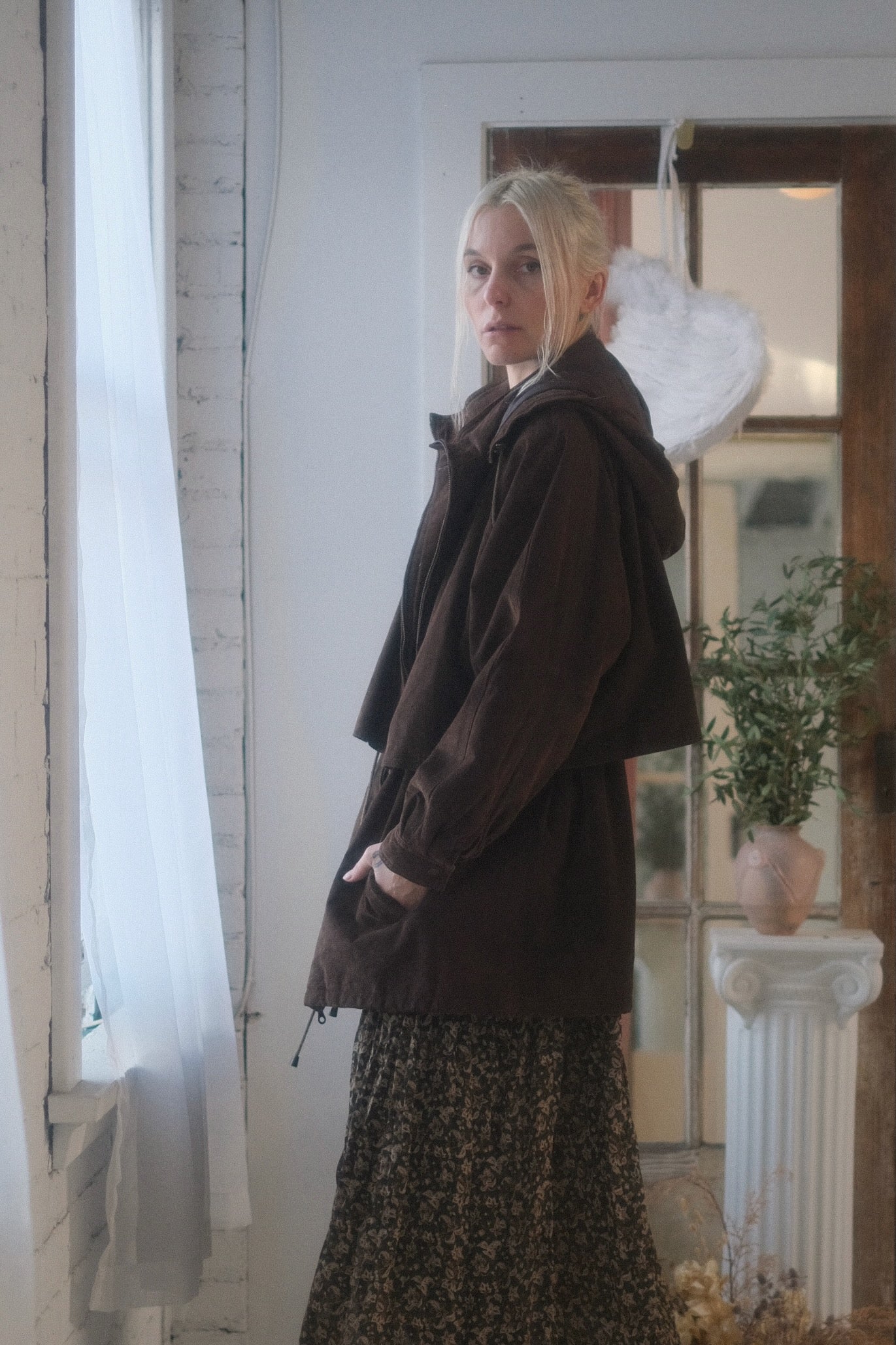 2000s Suede Windbreaker