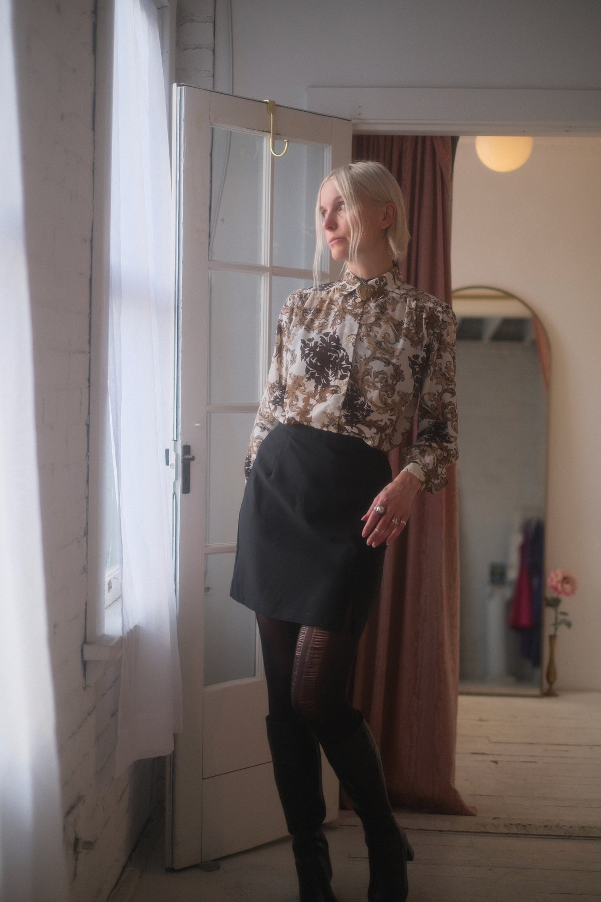1990s Minimalist Mini Skirt 27