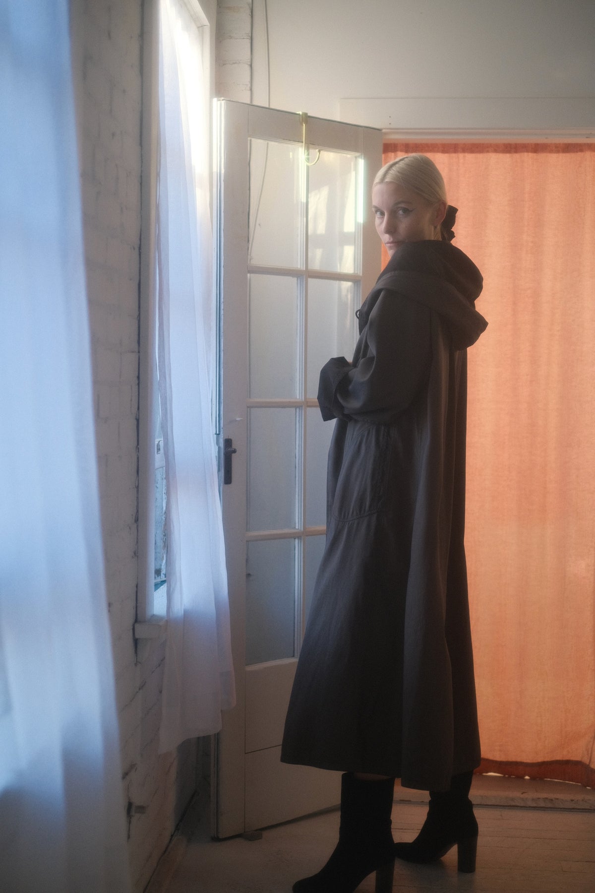 2000s Nordstrom Iridescent Trench