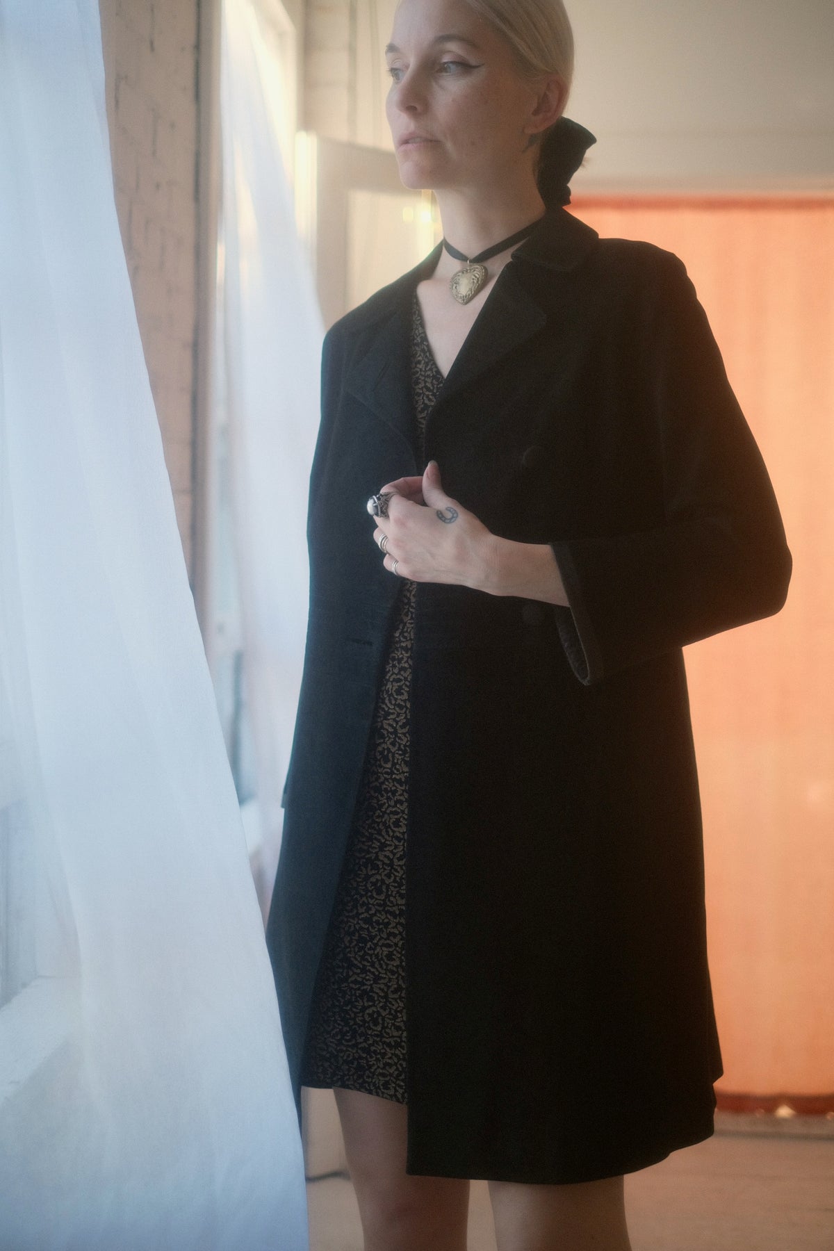 1960s Suede Trench