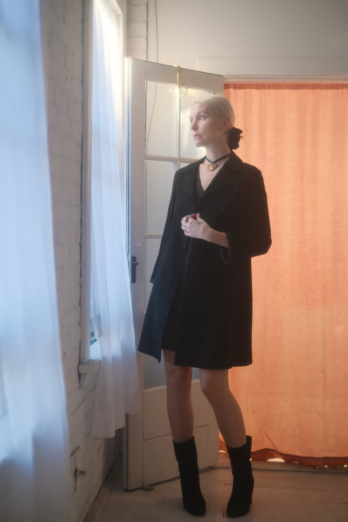 1960s Suede Trench