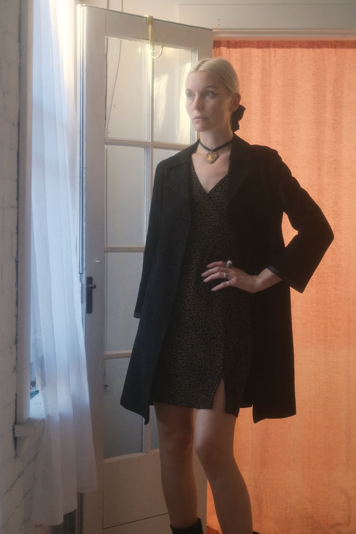1960s Suede Trench