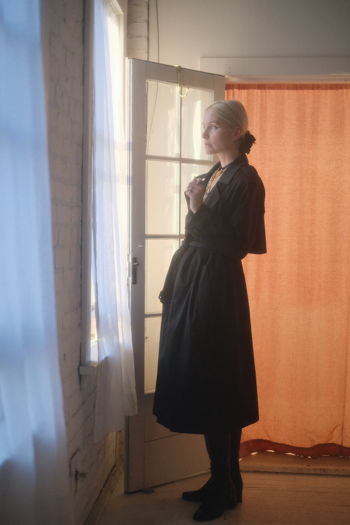 1980s Bill Blass Trench