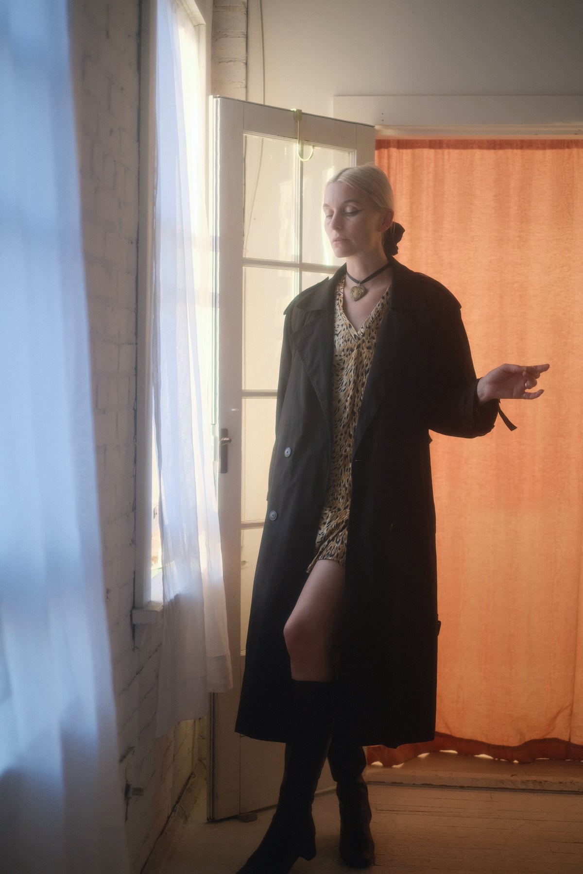 1980s Bill Blass Trench