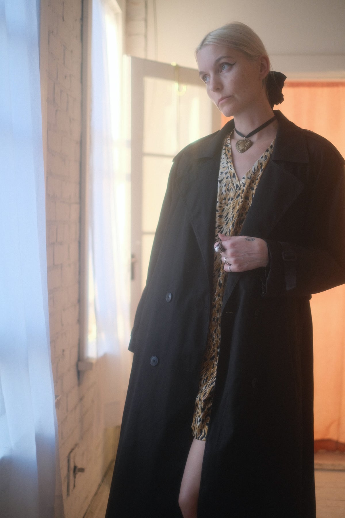 1980s Bill Blass Trench