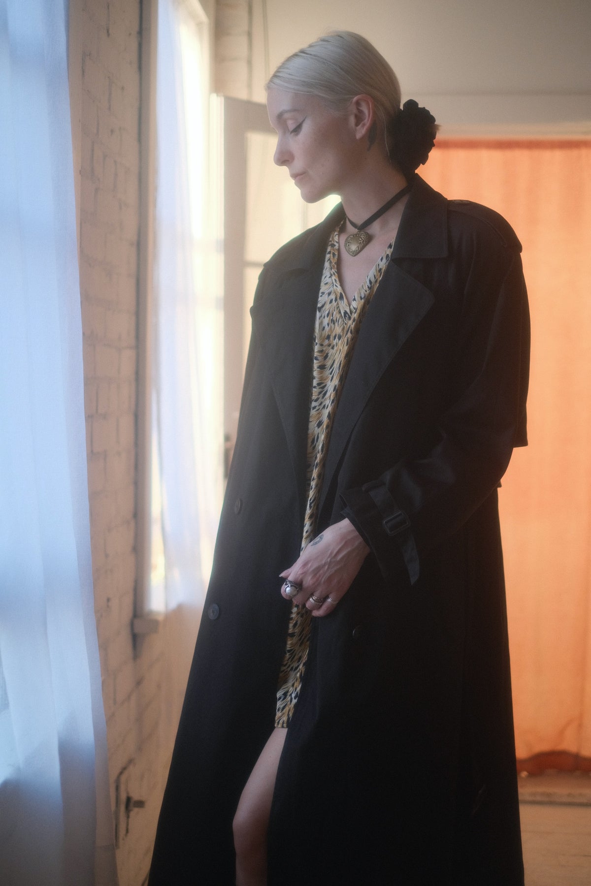 1980s Bill Blass Trench