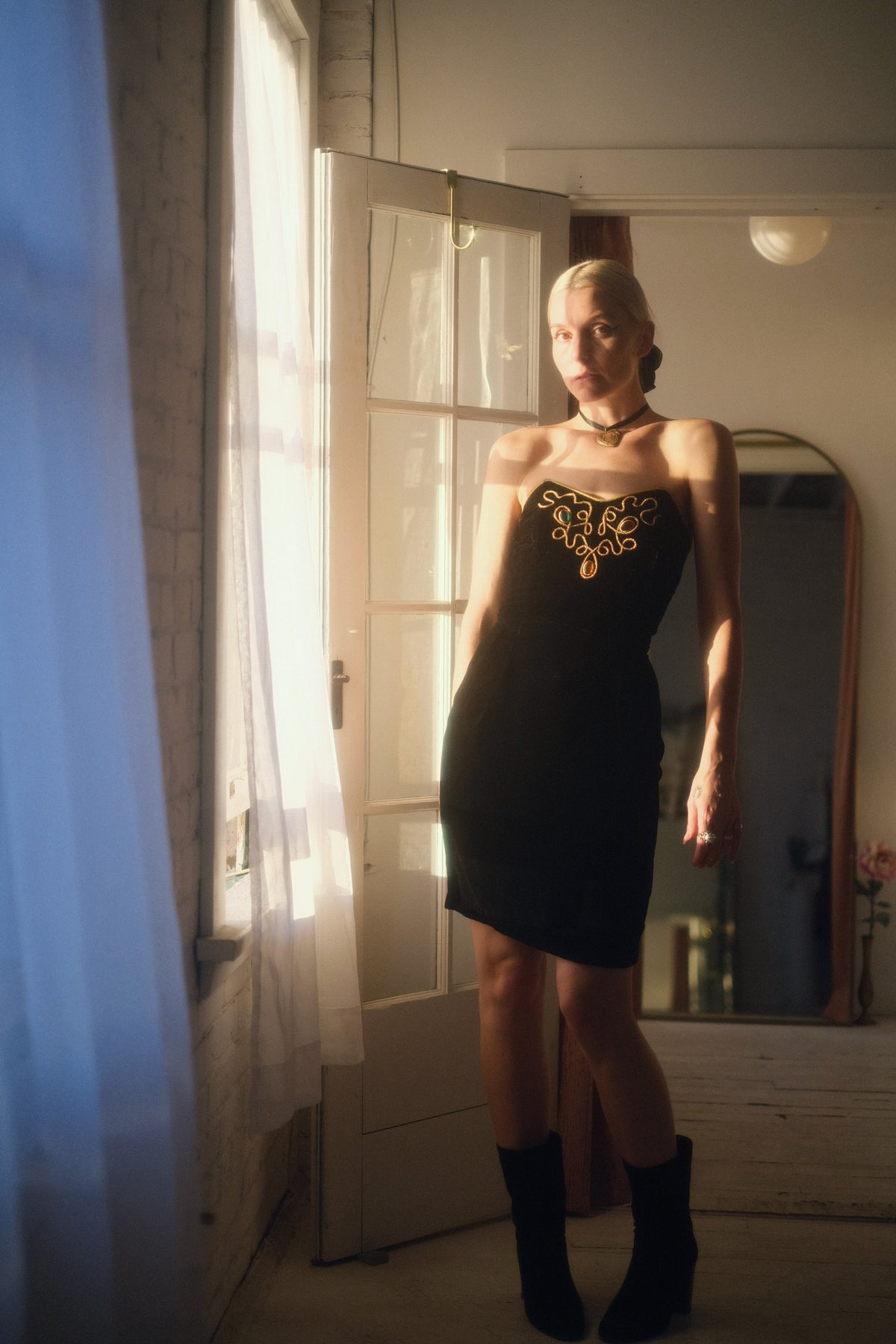 1980s Gemstone Gown