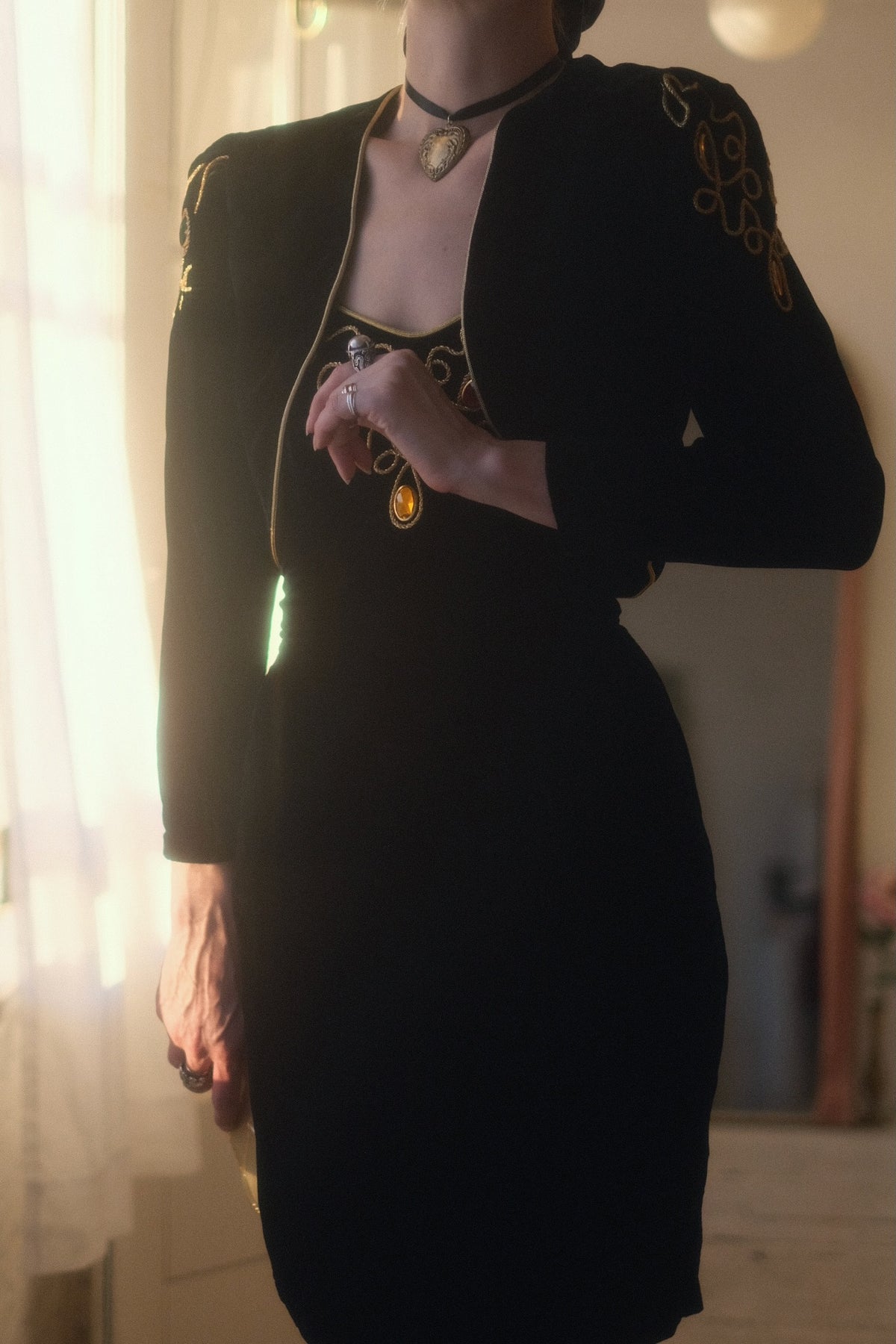 1980s Gemstone Bolero