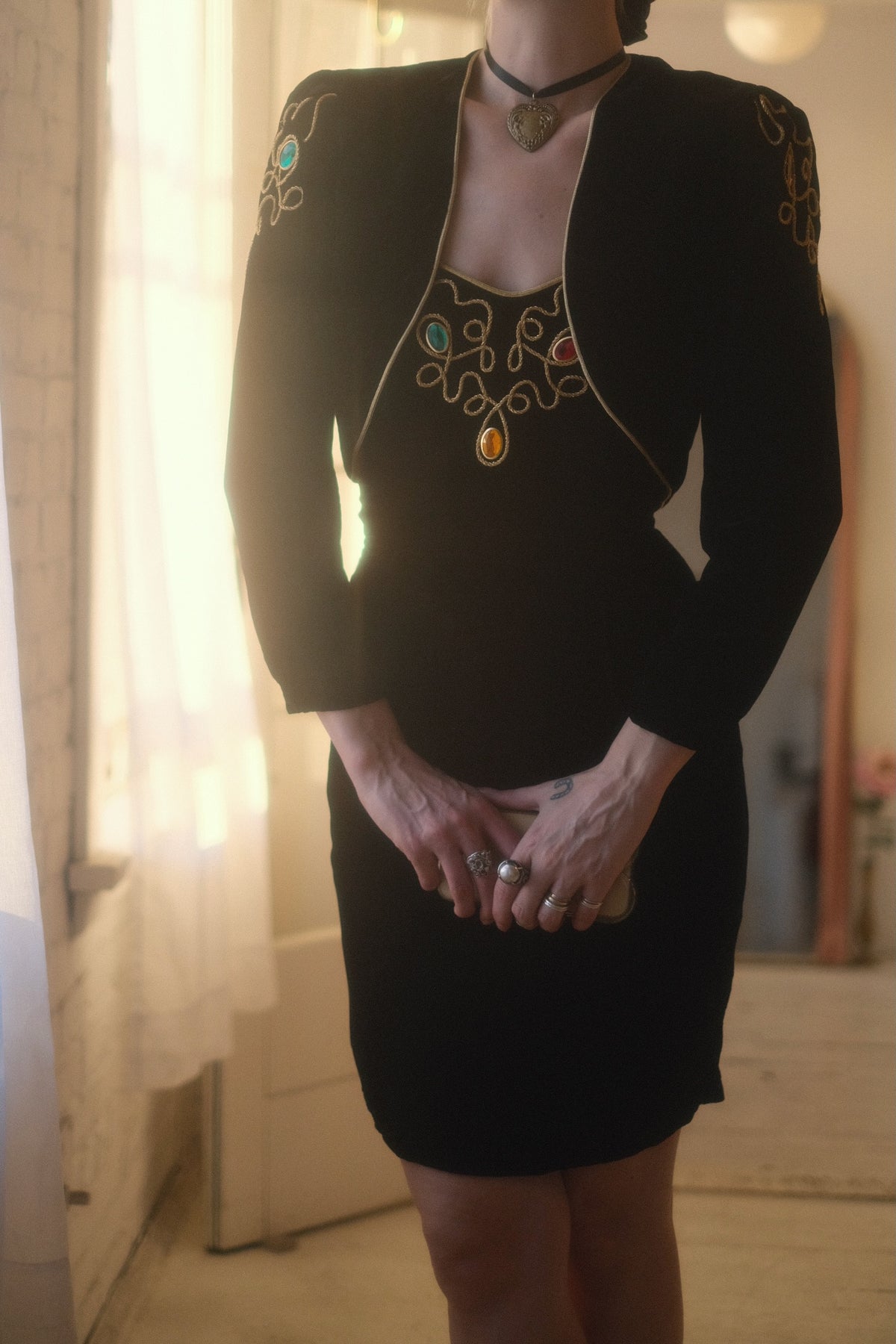 1980s Gemstone Bolero