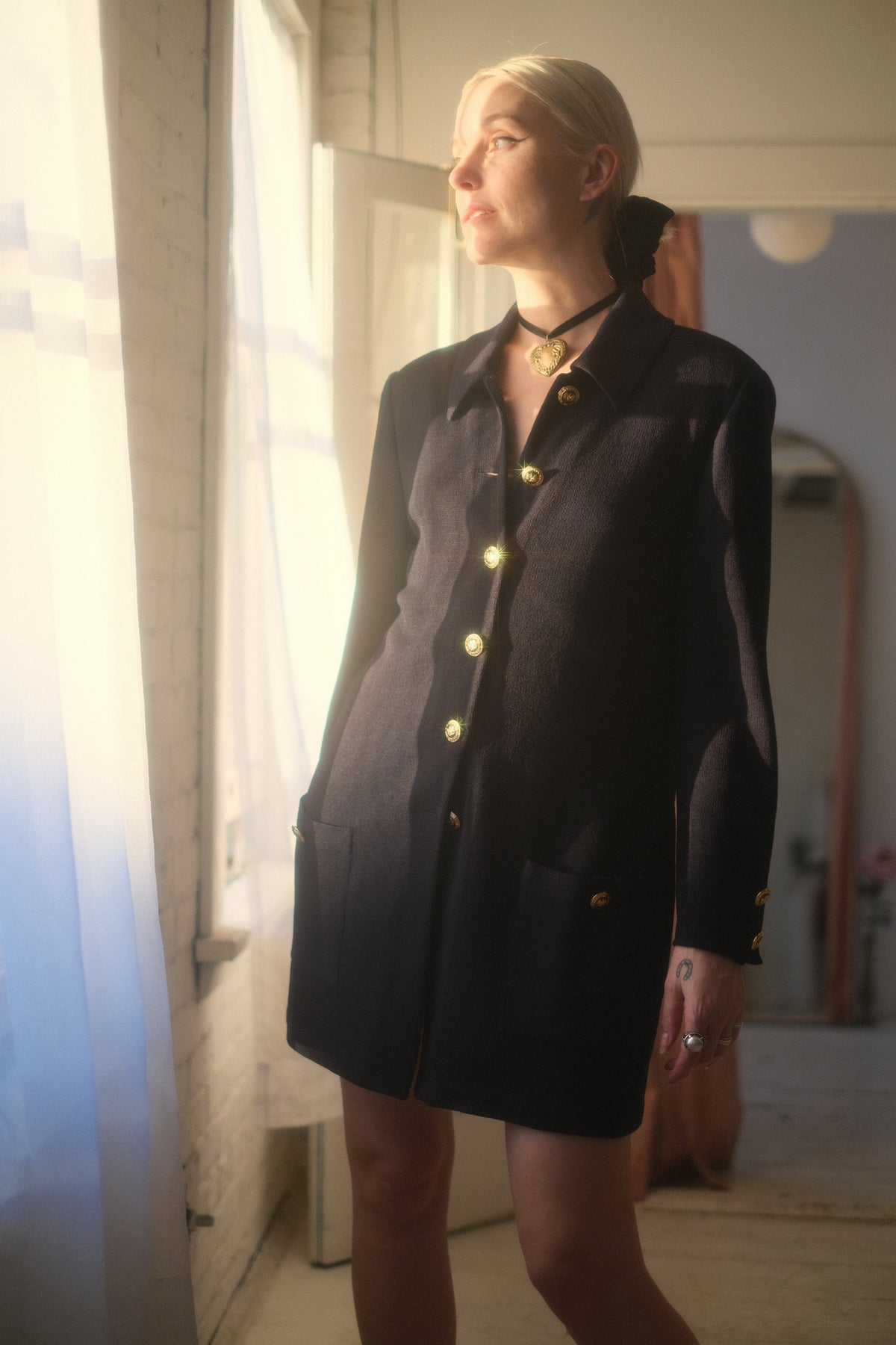1980s St John Knit Cardi / Dress