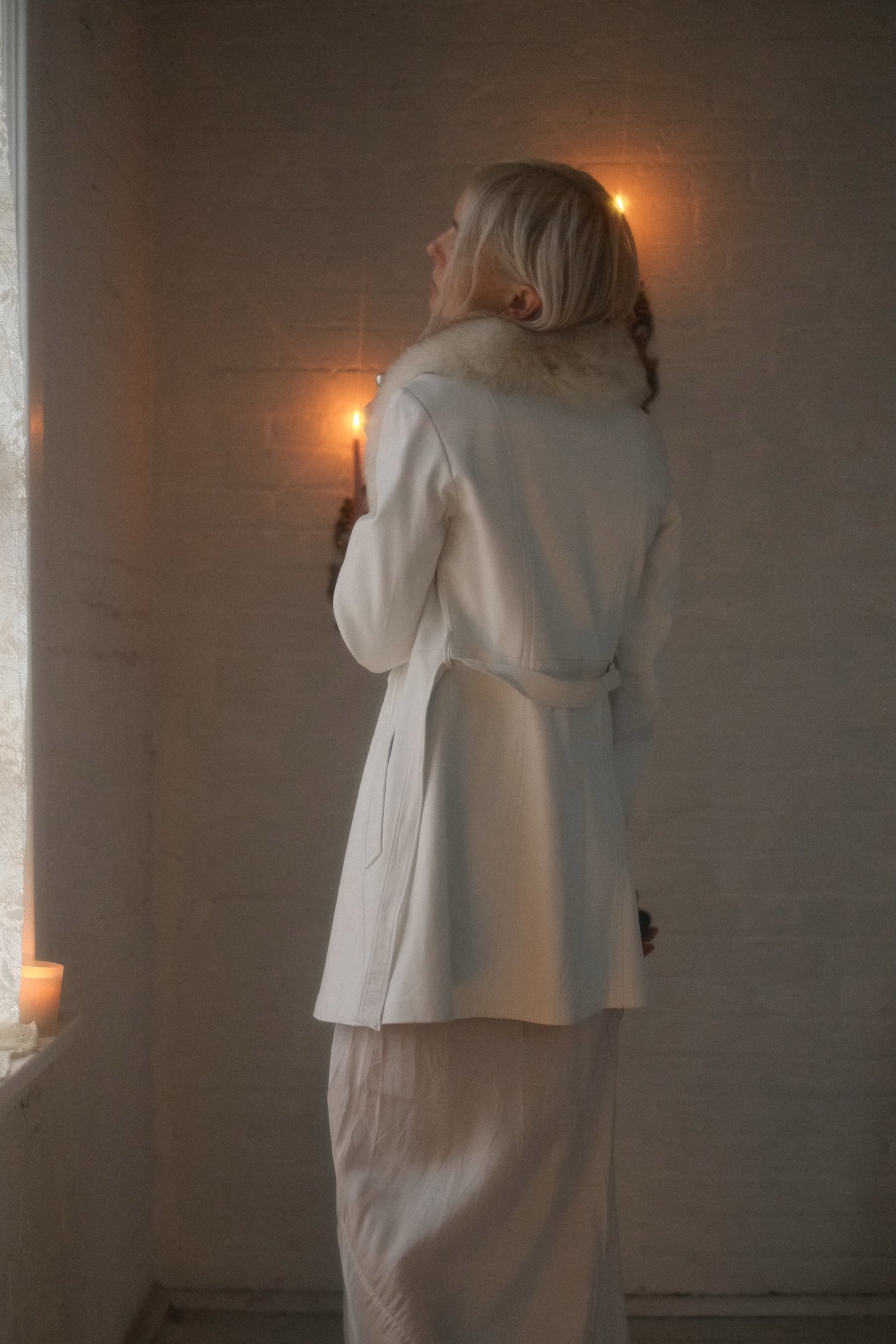 1970s Leather & Fox Jacket