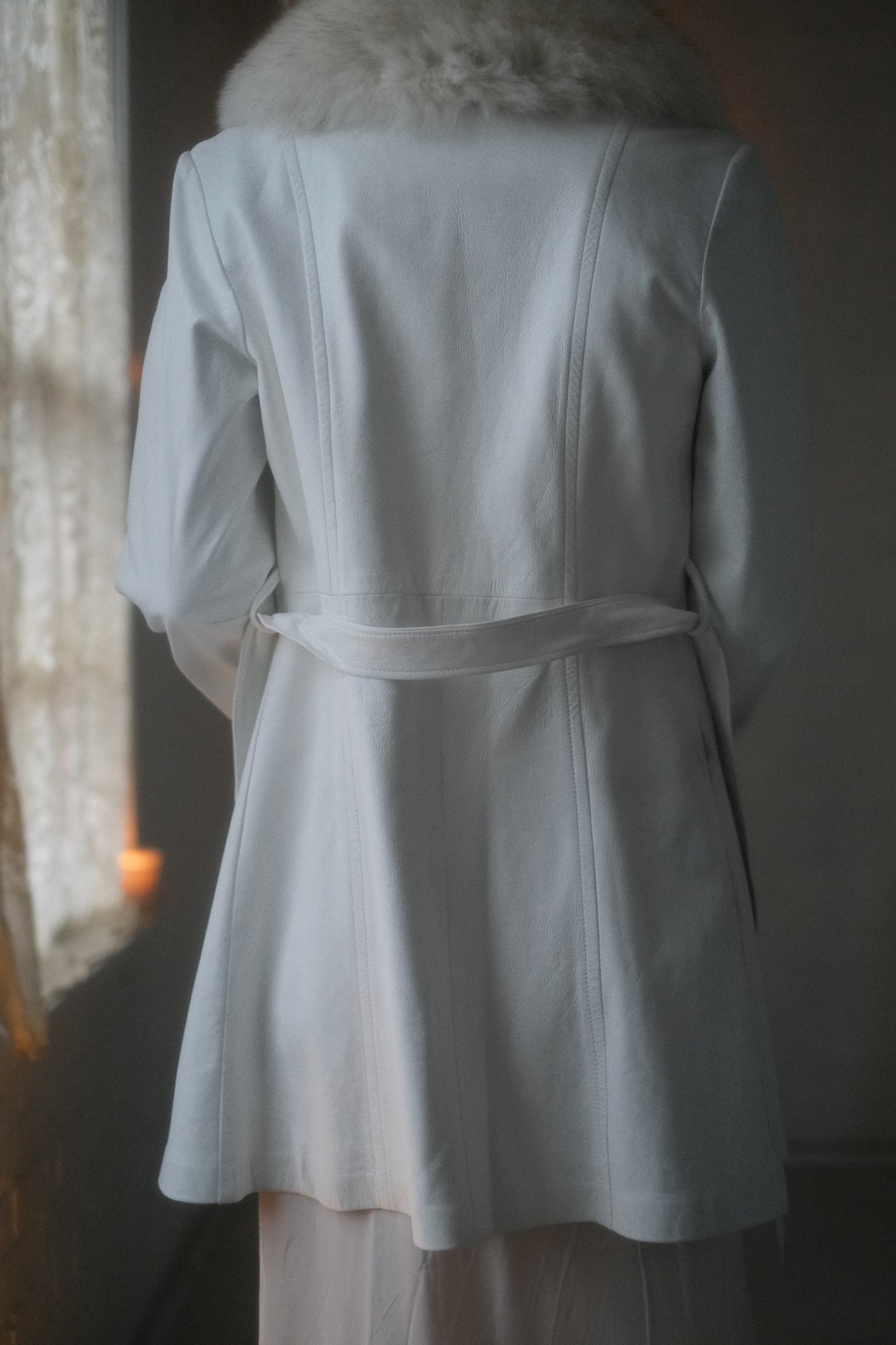 1970s Leather & Fox Jacket