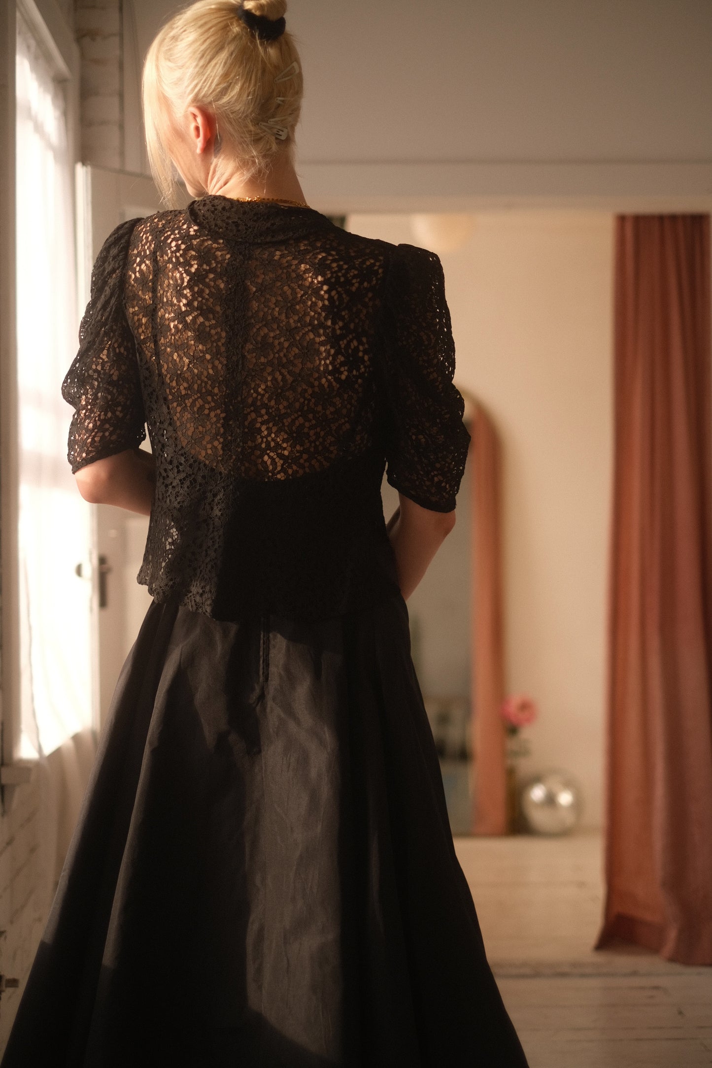 1940s Lace Top