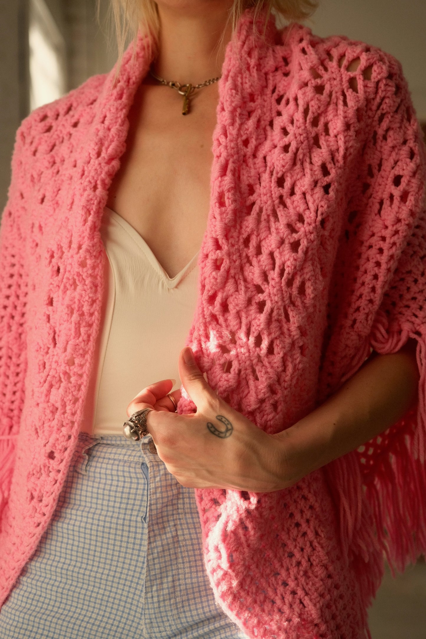 Bubblegum Poncho