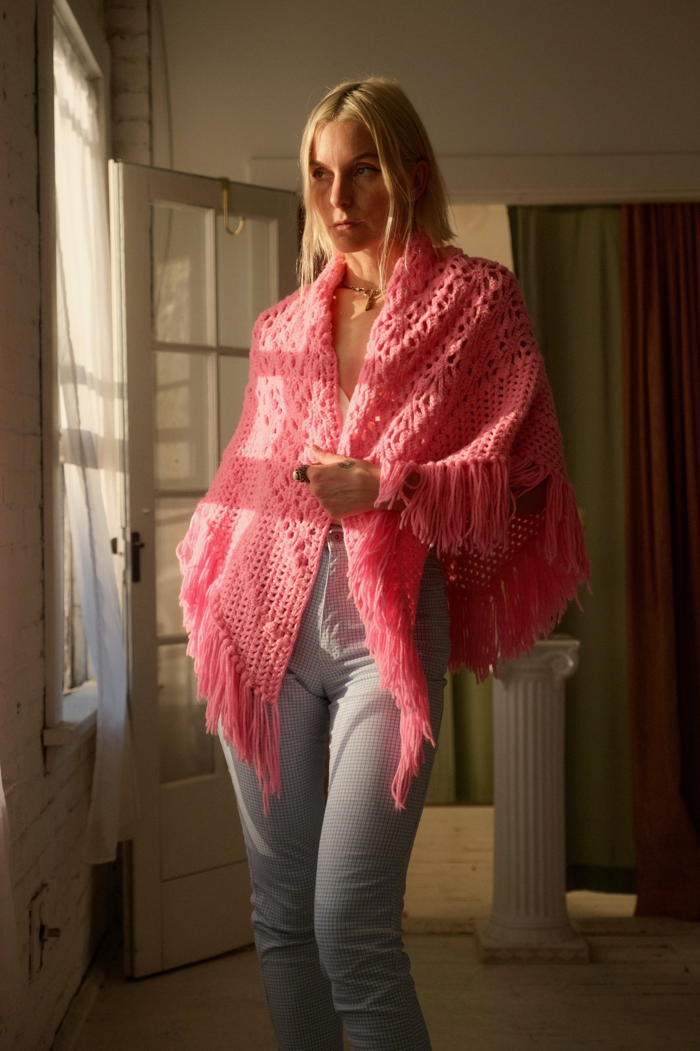 Bubblegum Poncho