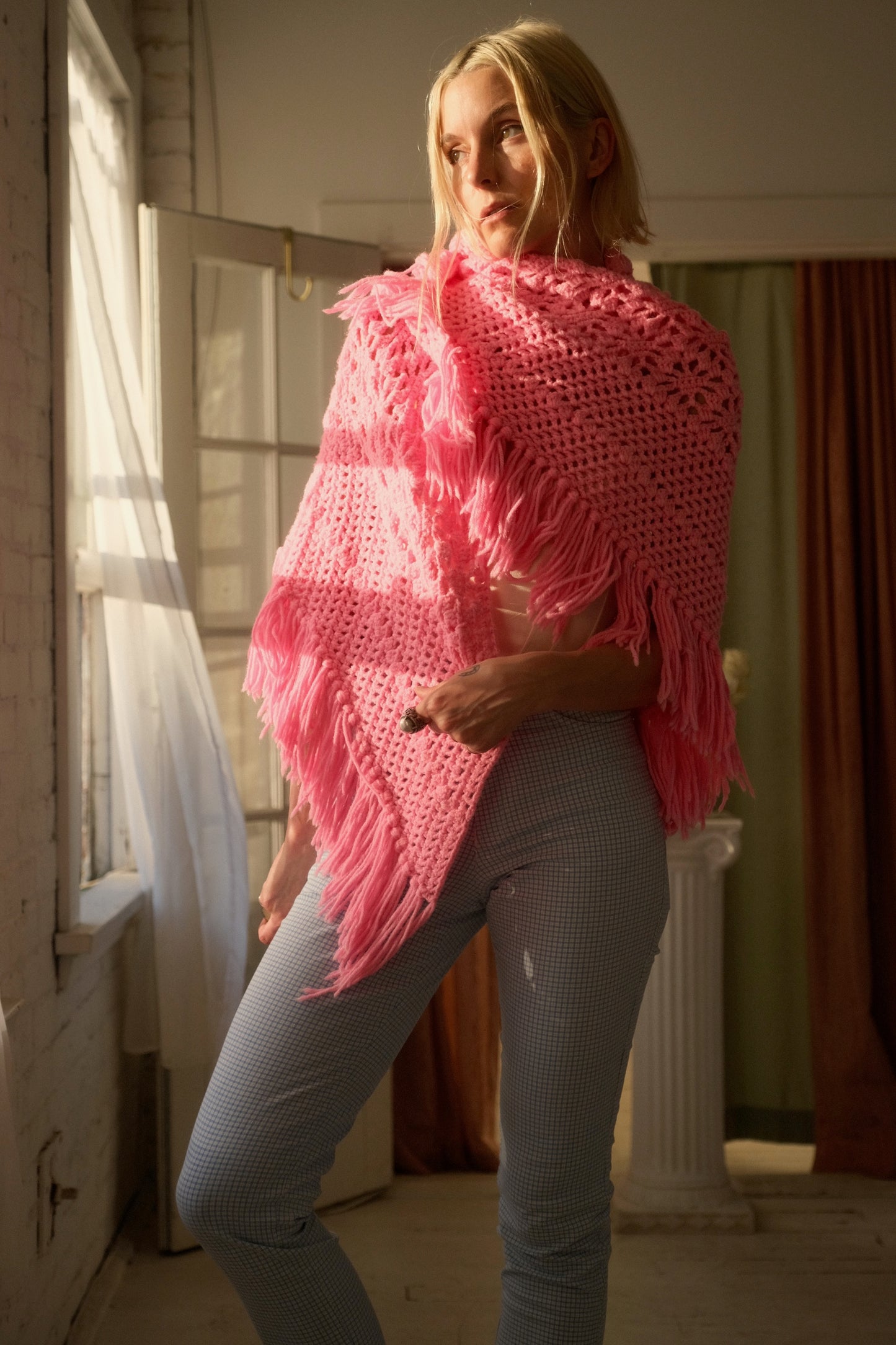 Bubblegum Poncho