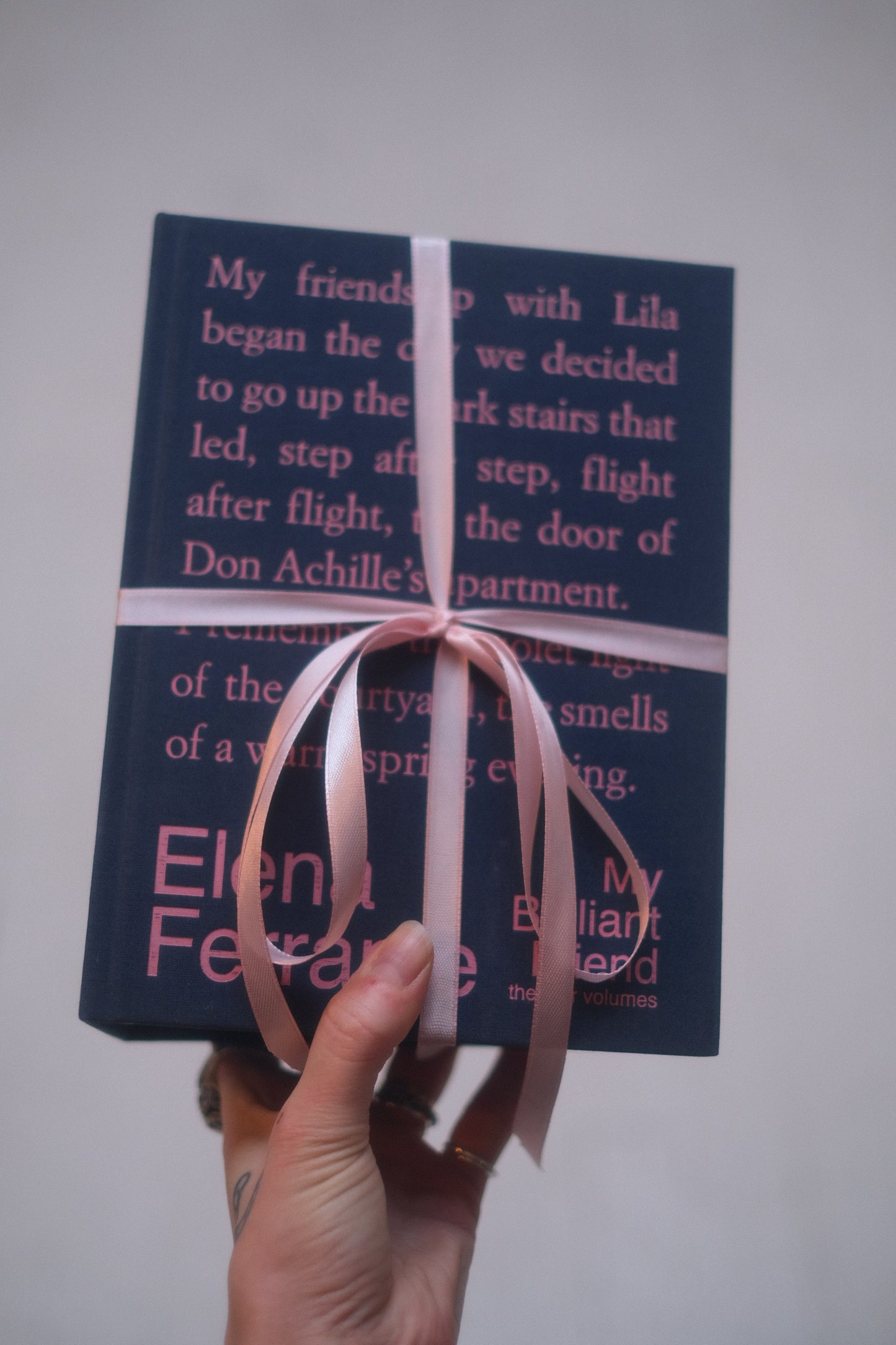 My Brilliant Friend ~ Deluxe Edition ~ The 4 Volumes by Elena Ferrante