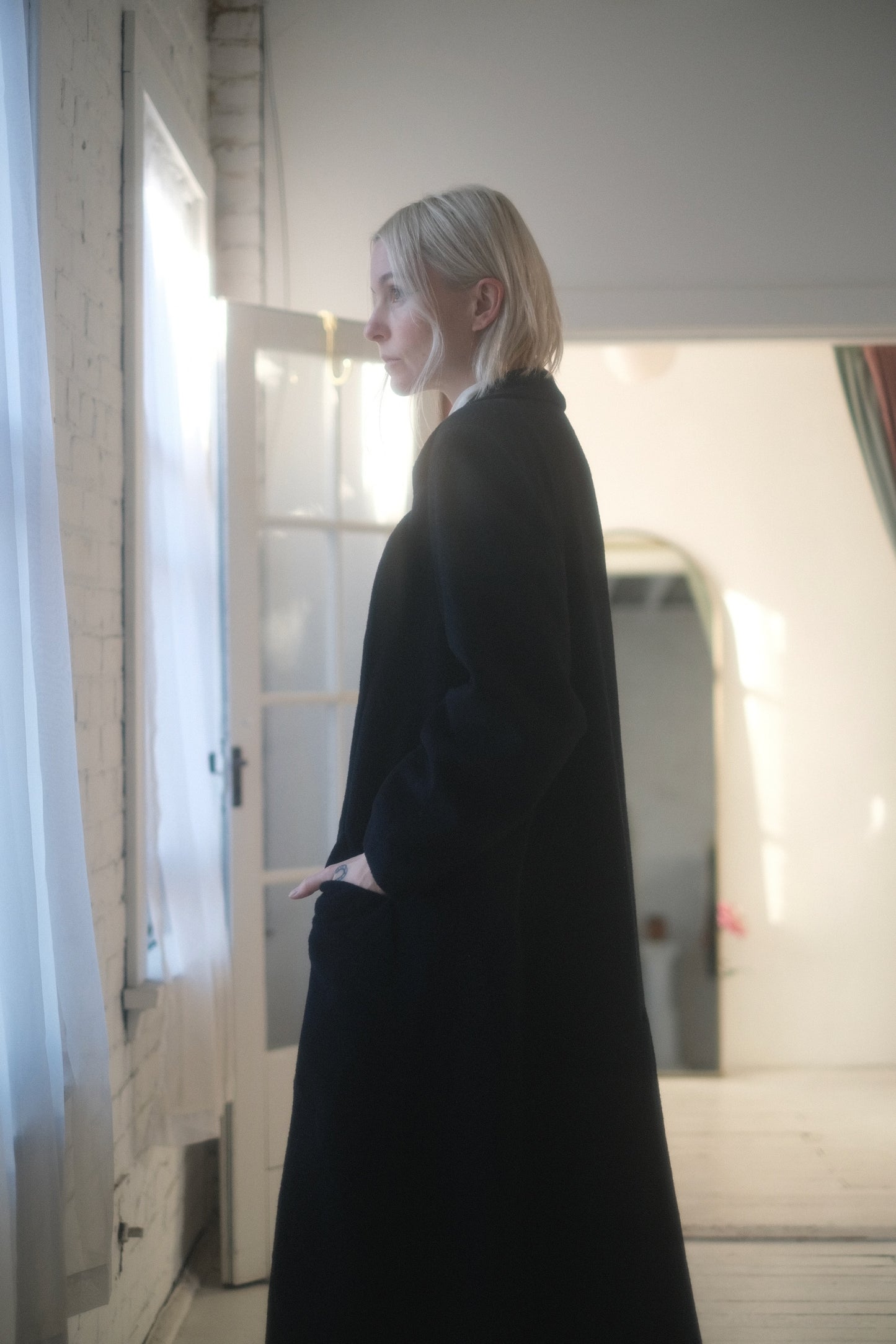 1990s Long Wool Overcoat