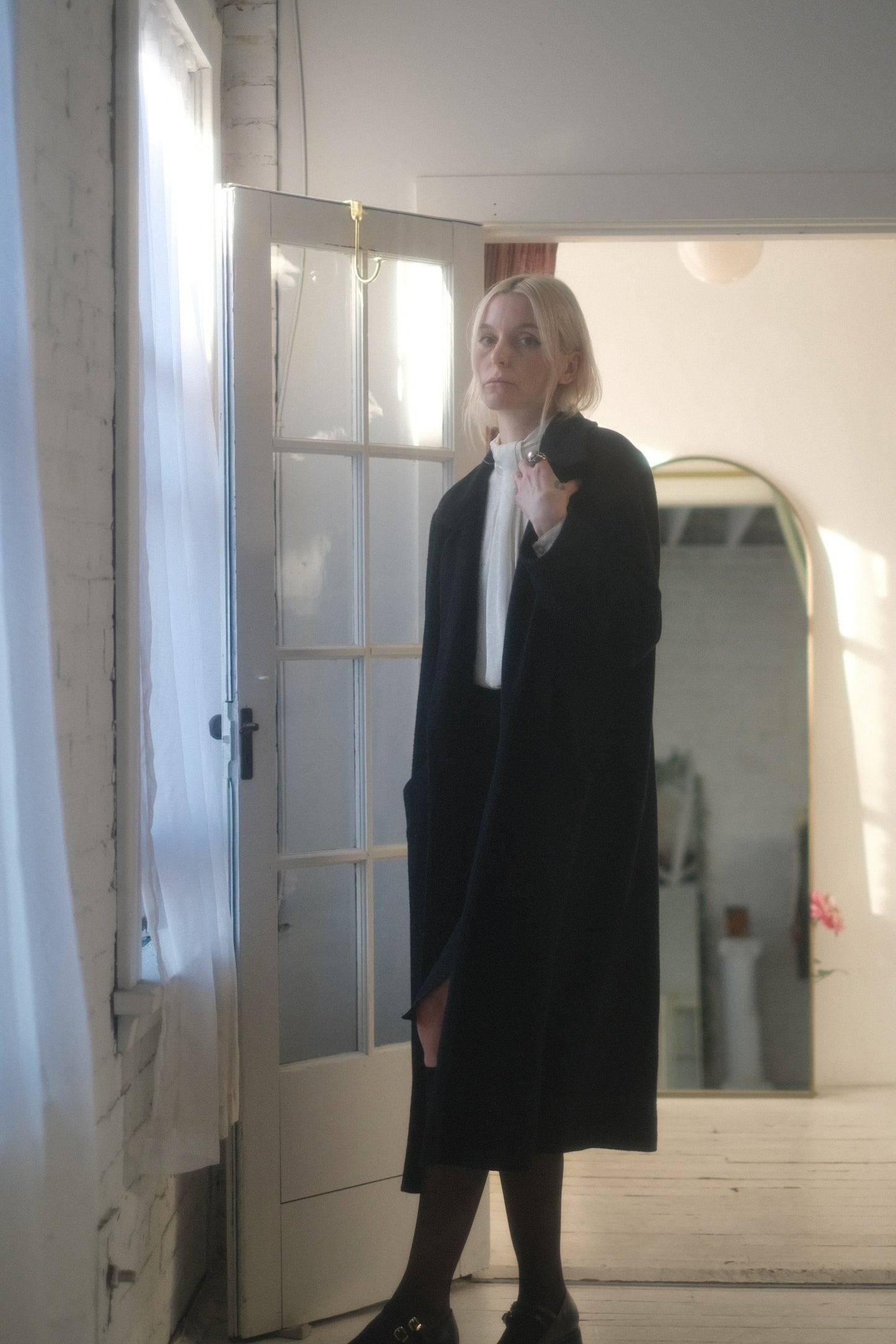 1990s Long Wool Overcoat