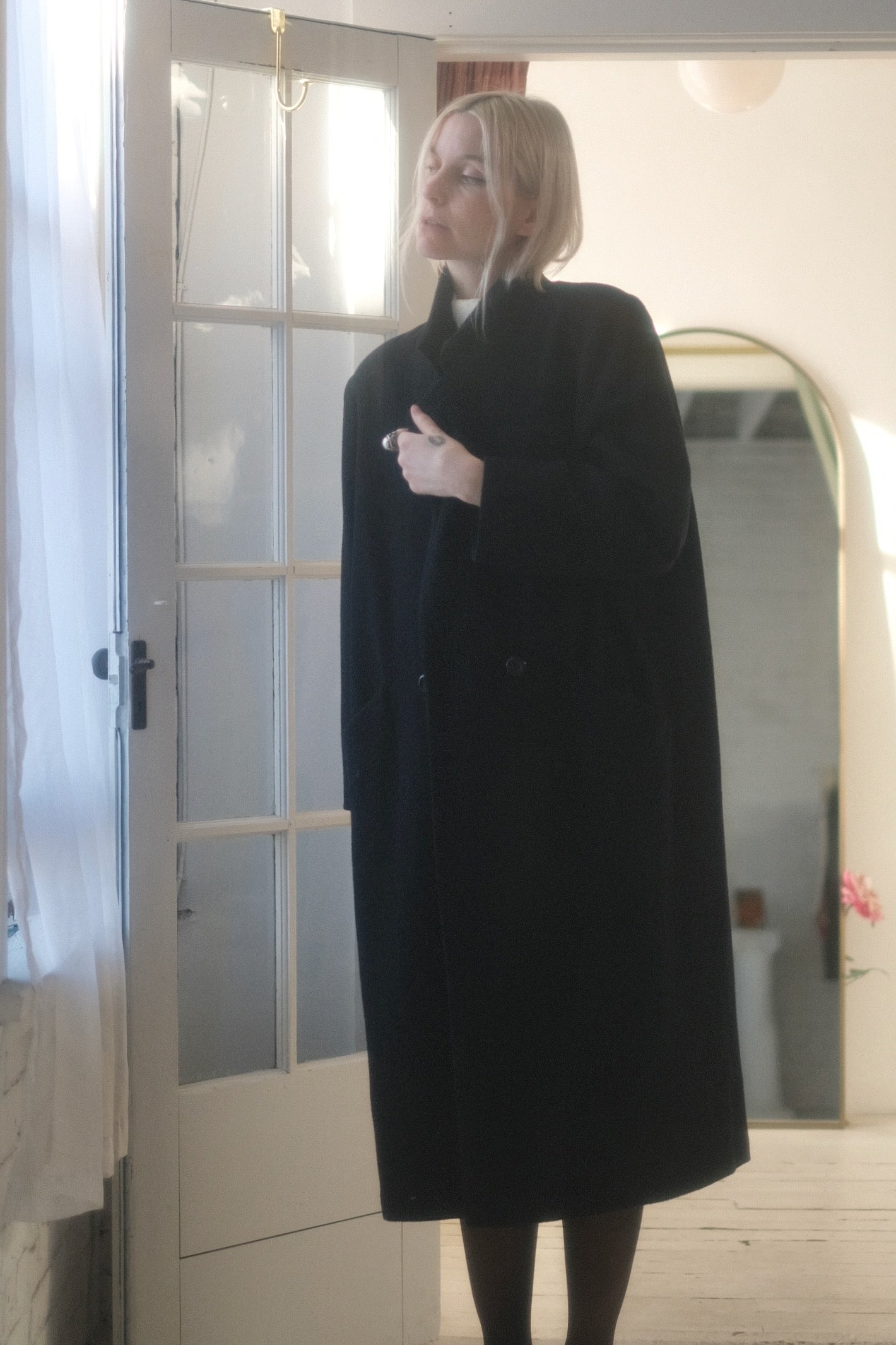 1990s Long Wool Overcoat