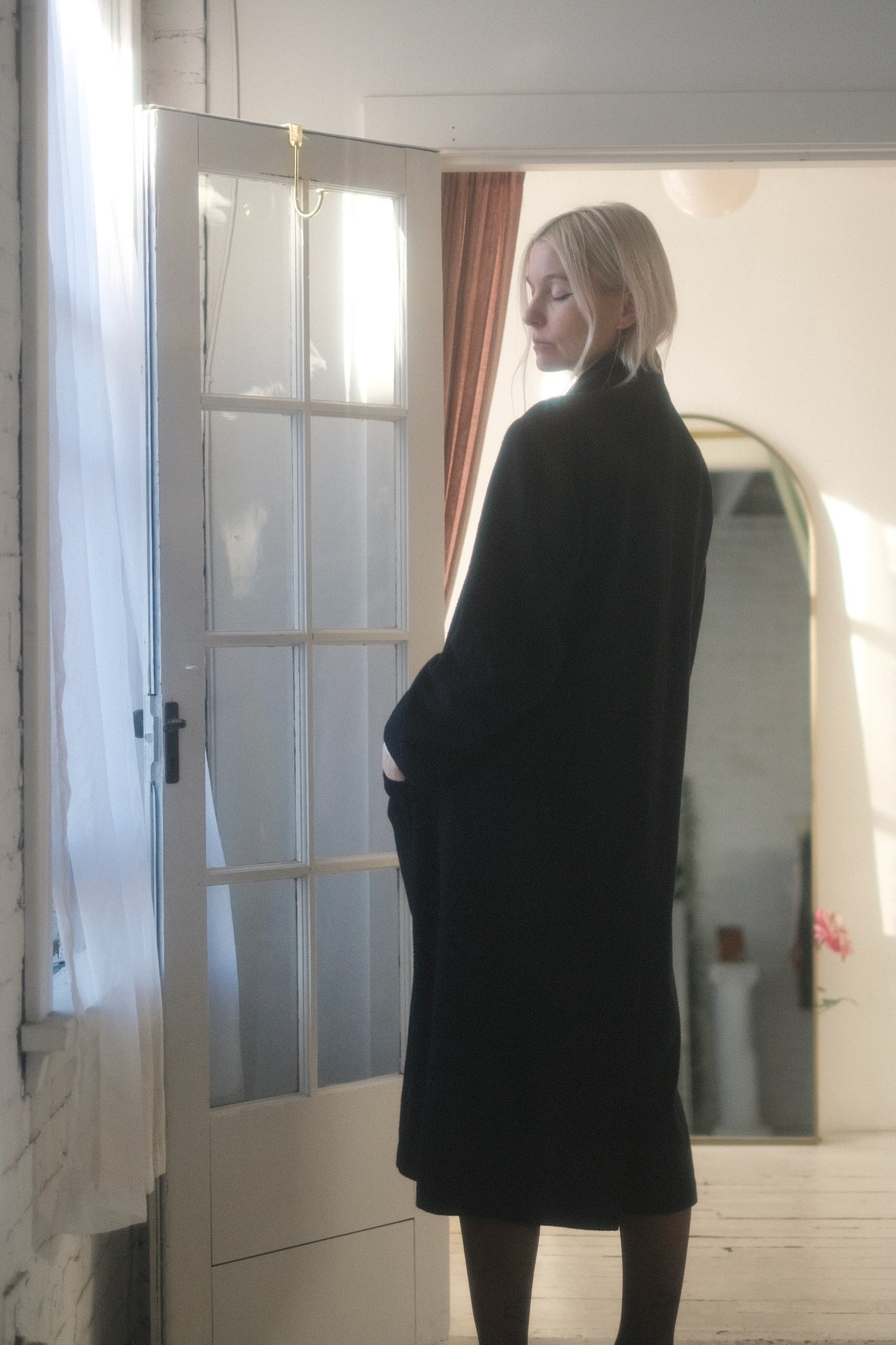 1990s Long Wool Overcoat